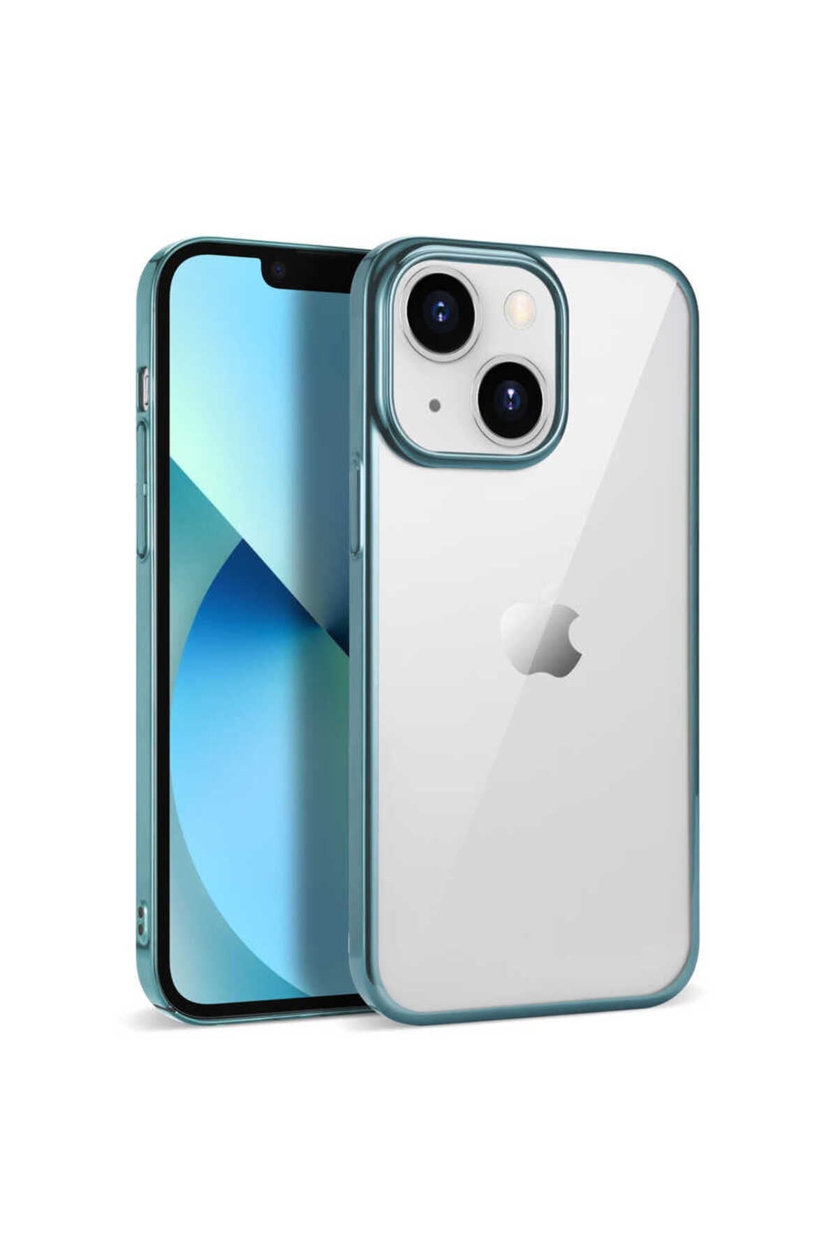 iPhone 14 Uyumlu NVTH Pixel Kılıf-Mavi