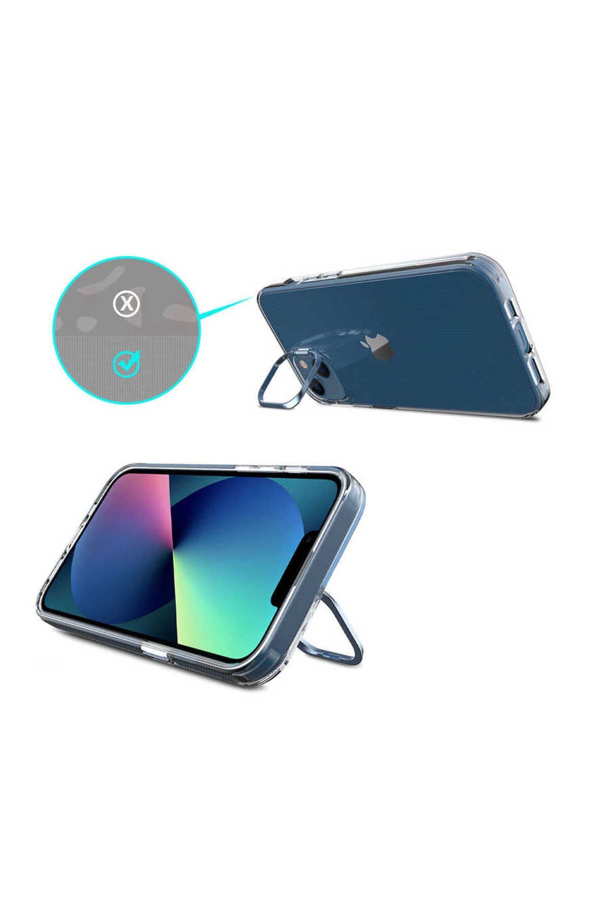 iPhone 14 Uyumlu NVTH Skuba Kılıf-Koyu Yeşil