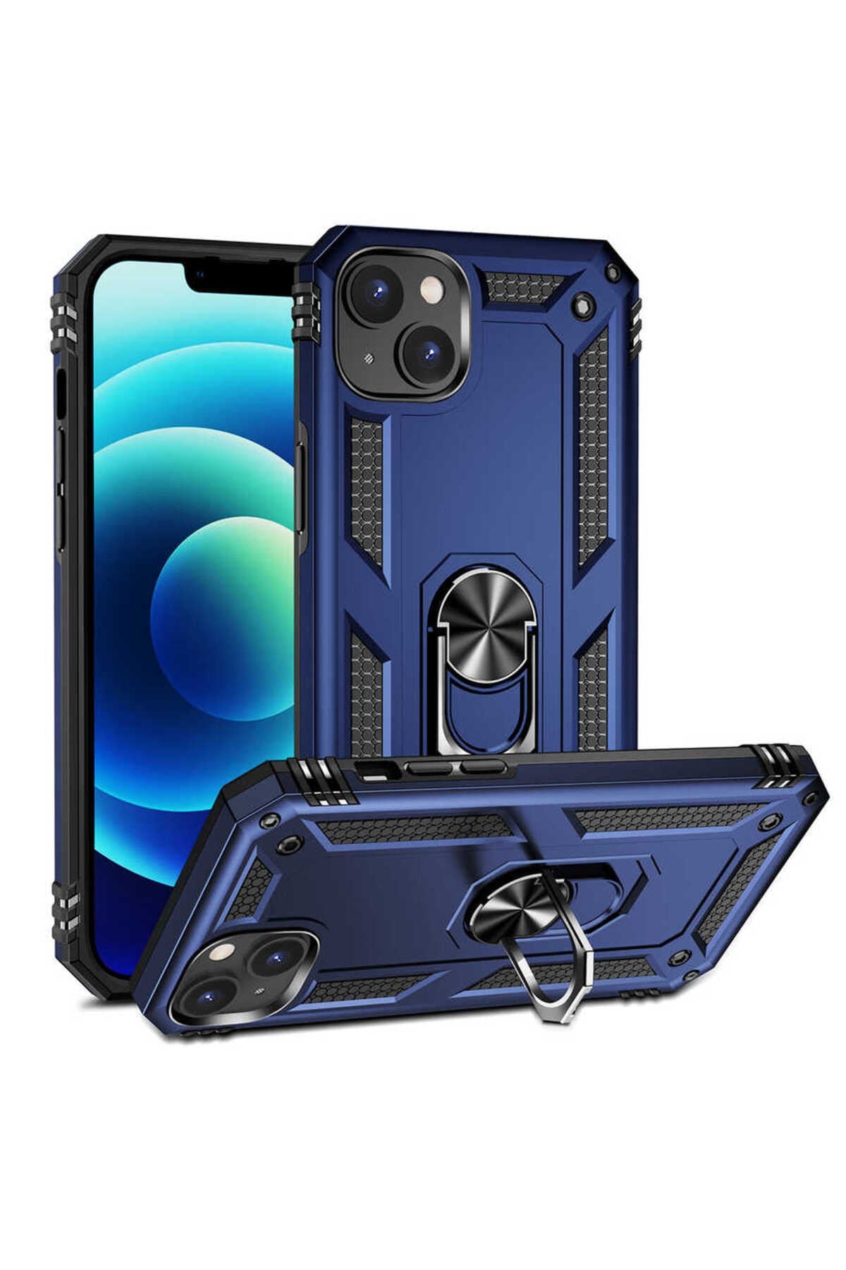 iPhone 14 Uyumlu NVTH Vega Kılıf-Mavi