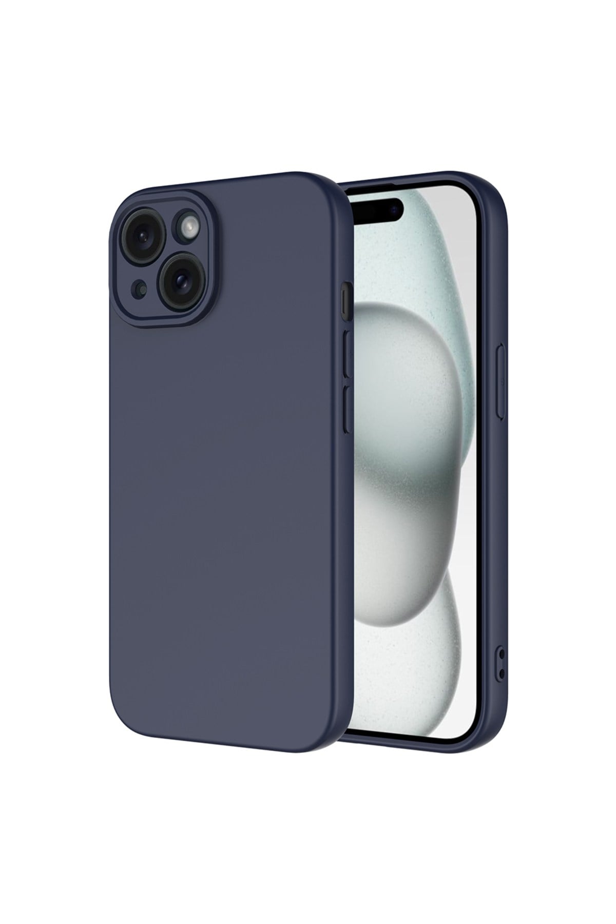 iPhone 15 Kılıf NVTH Mara Lansman Kapak - Lacivert