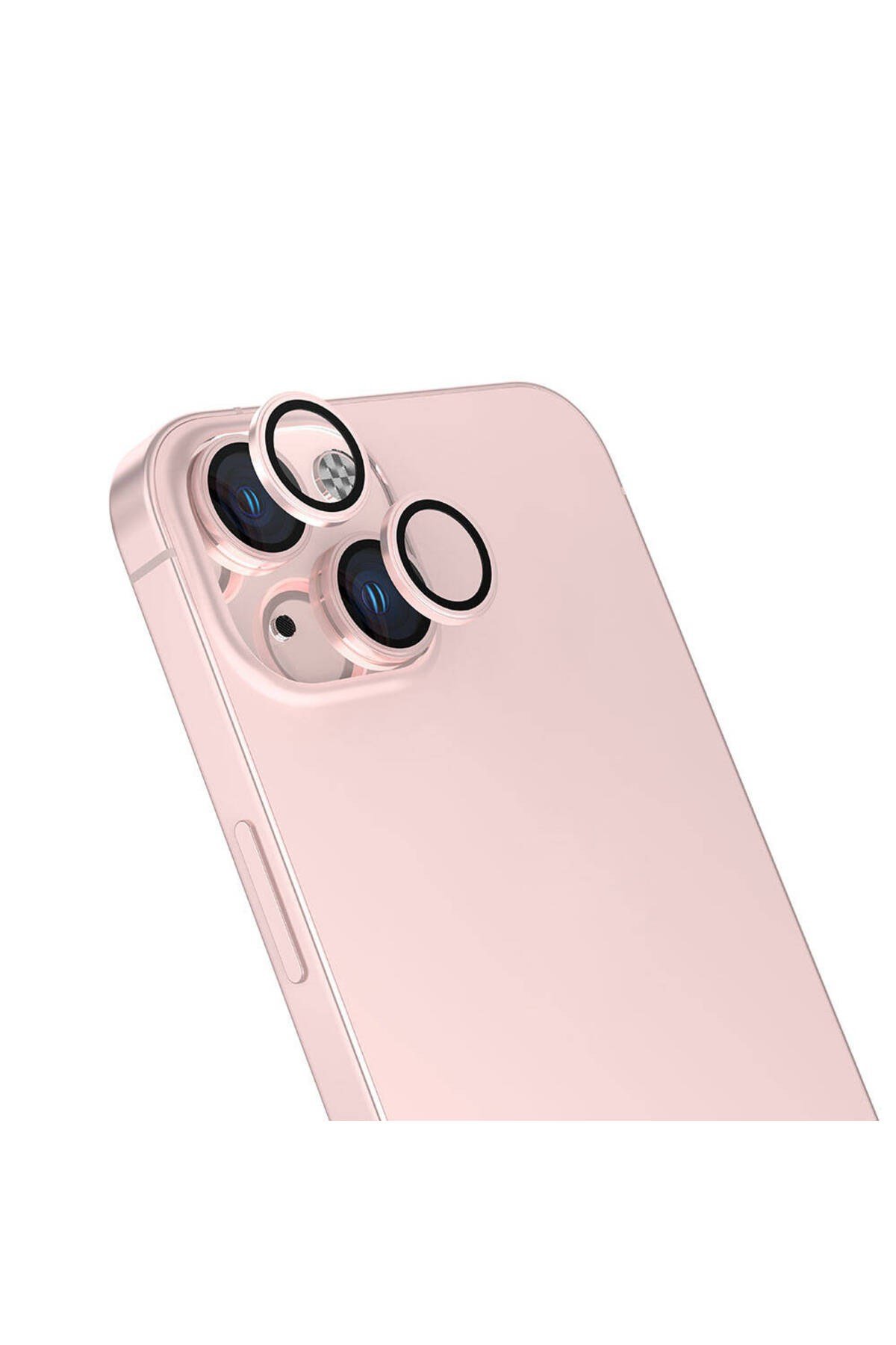 iPhone 15 Plus Uyumlu NVTH CL-15 Parmak İzi Bırakmayan Anti-RefCLOive Kamera Koruyucu-Pem