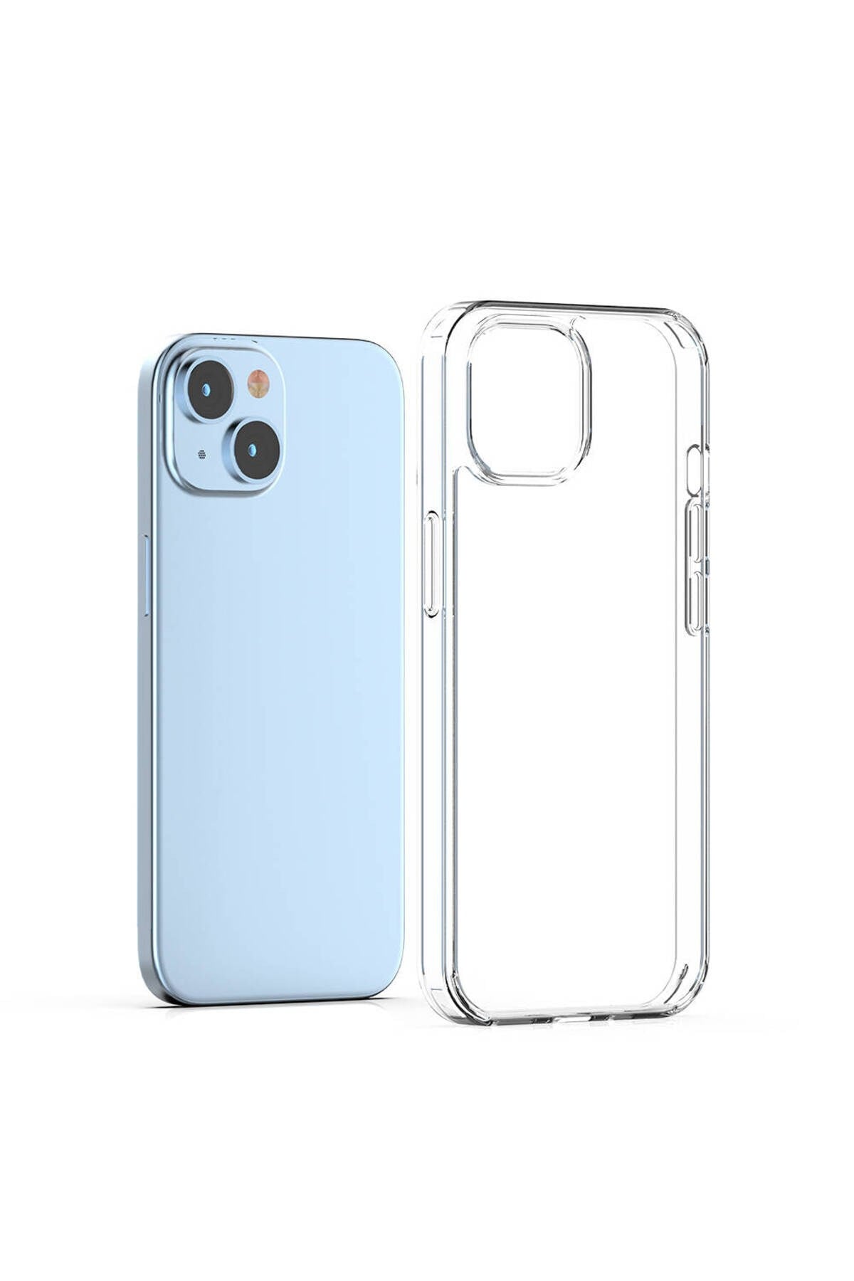 iPhone 15 Plus Uyumlu NVTH Coss Kılıf-Renksiz