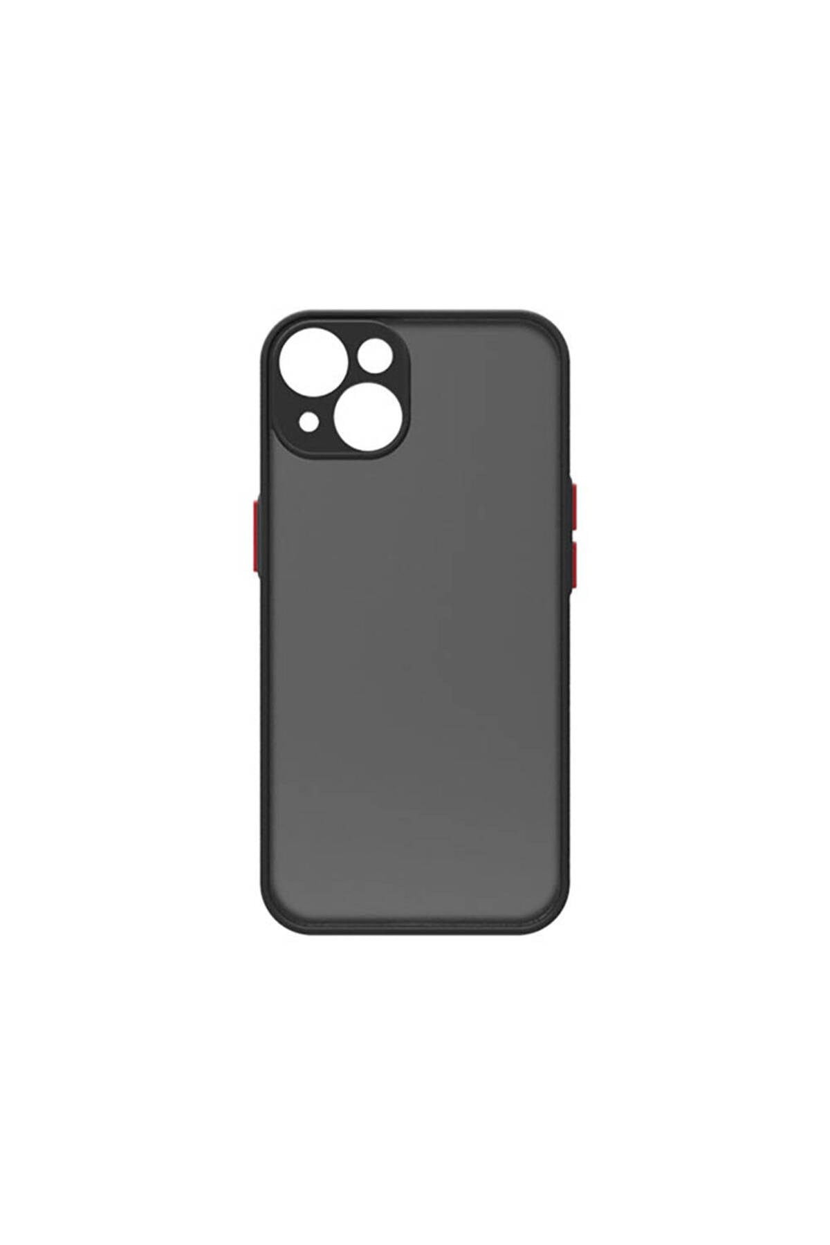 iPhone 15 Plus Uyumlu NVTH Hux Kılıf-Siyah