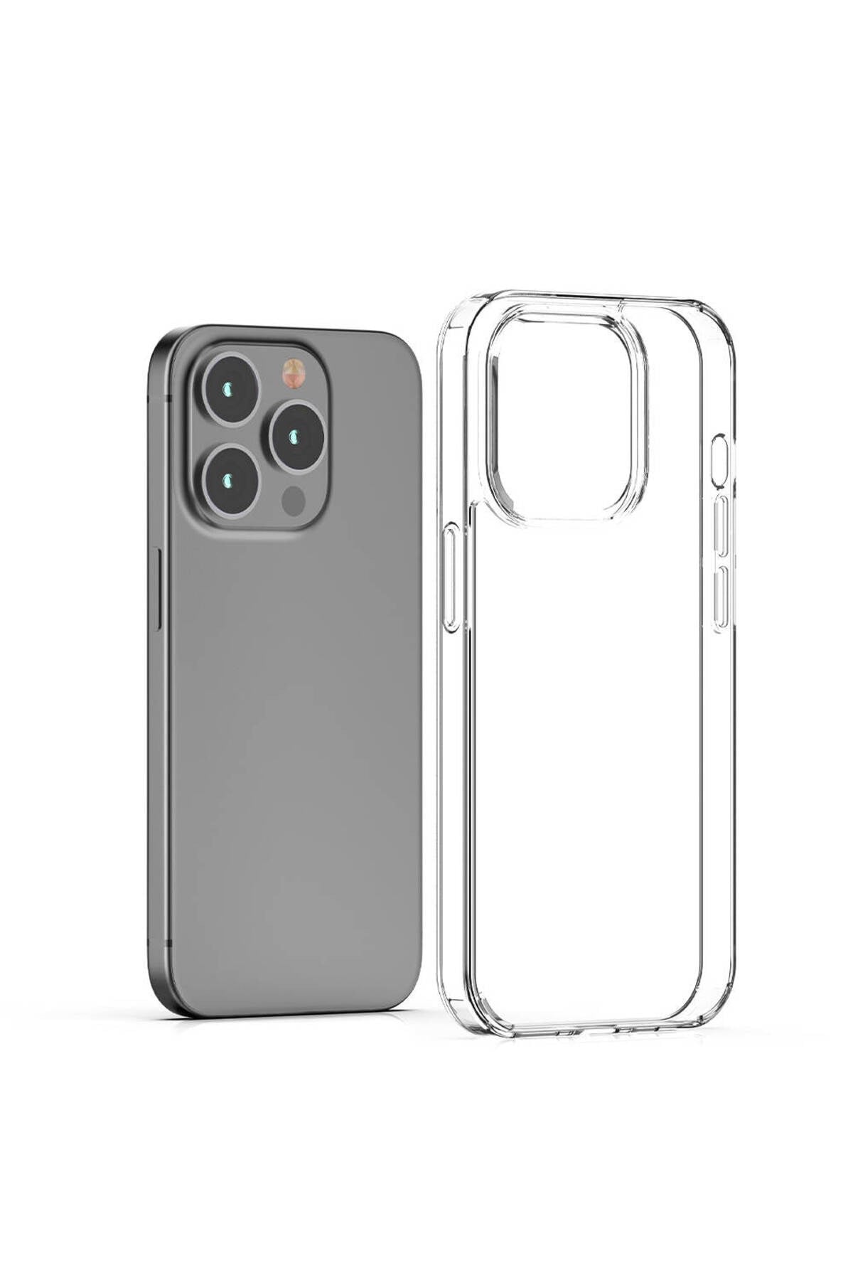iPhone 15 Pro Uyumlu NVTH Coss Kılıf-Renksiz