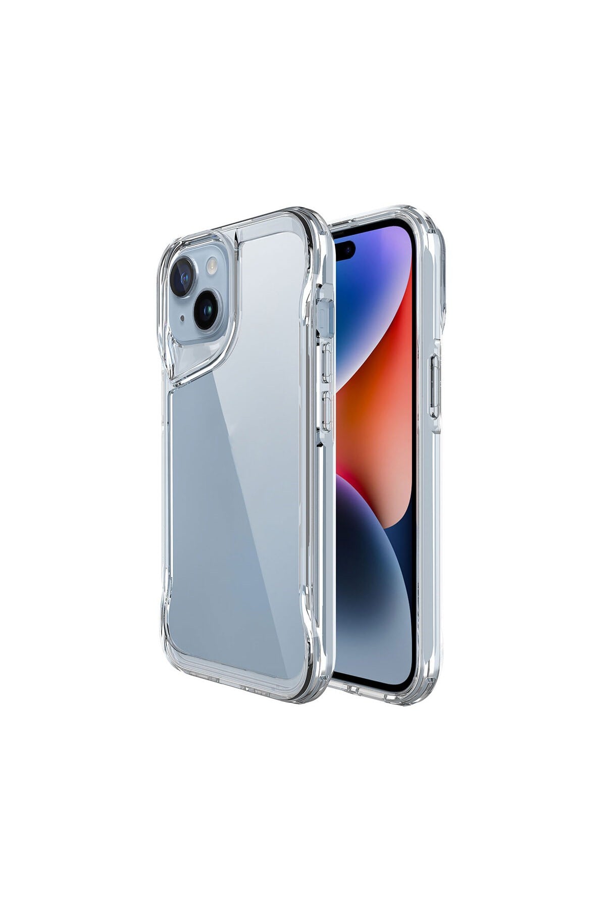 iPhone 15 Uyumlu NVTH T-Max Kılıf-Renksiz