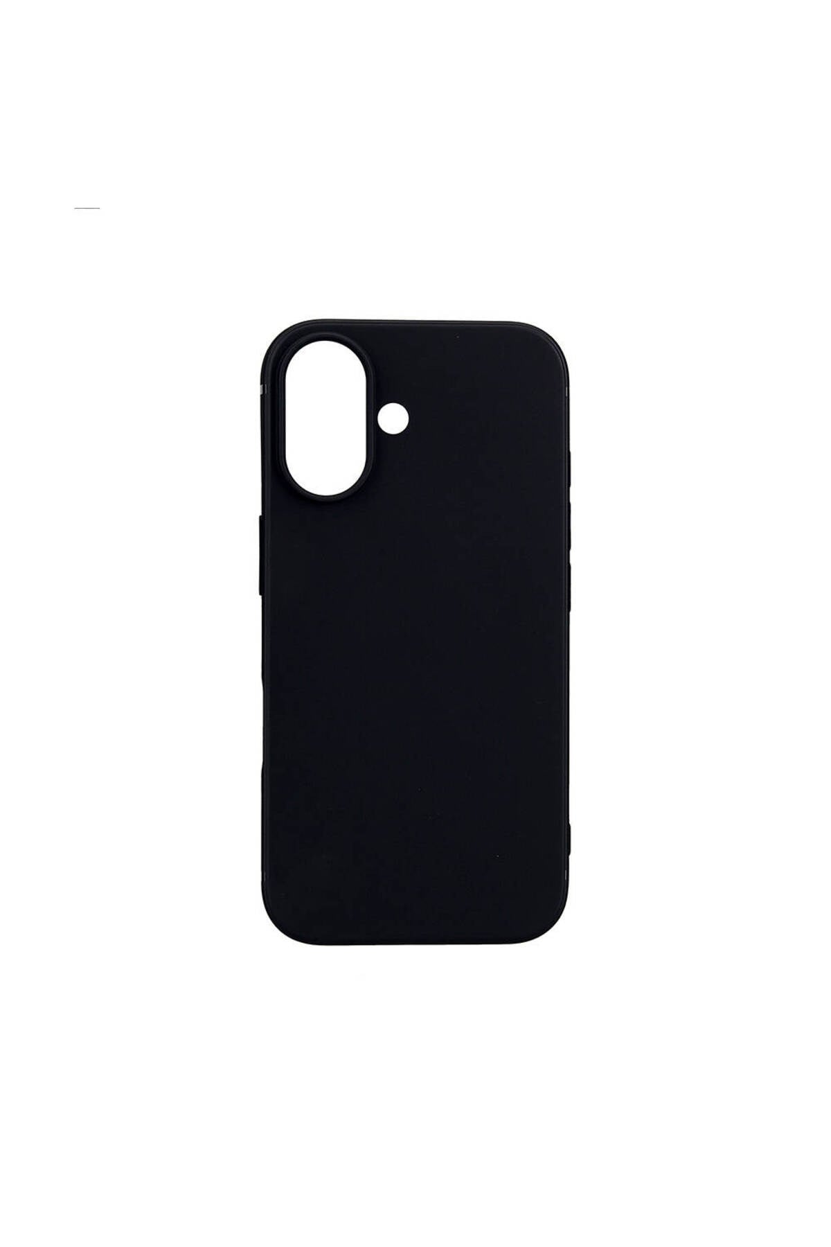iPhone 16 Kılıf NVTH İmax Silikon - Siyah
