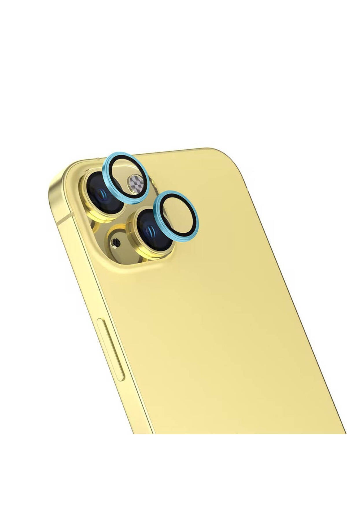iPhone 16 Plus NVTH CL-15 Parmak İzi Bırakmayan Anti-Reflective Kamera Lens Koruyucu-Yeşil