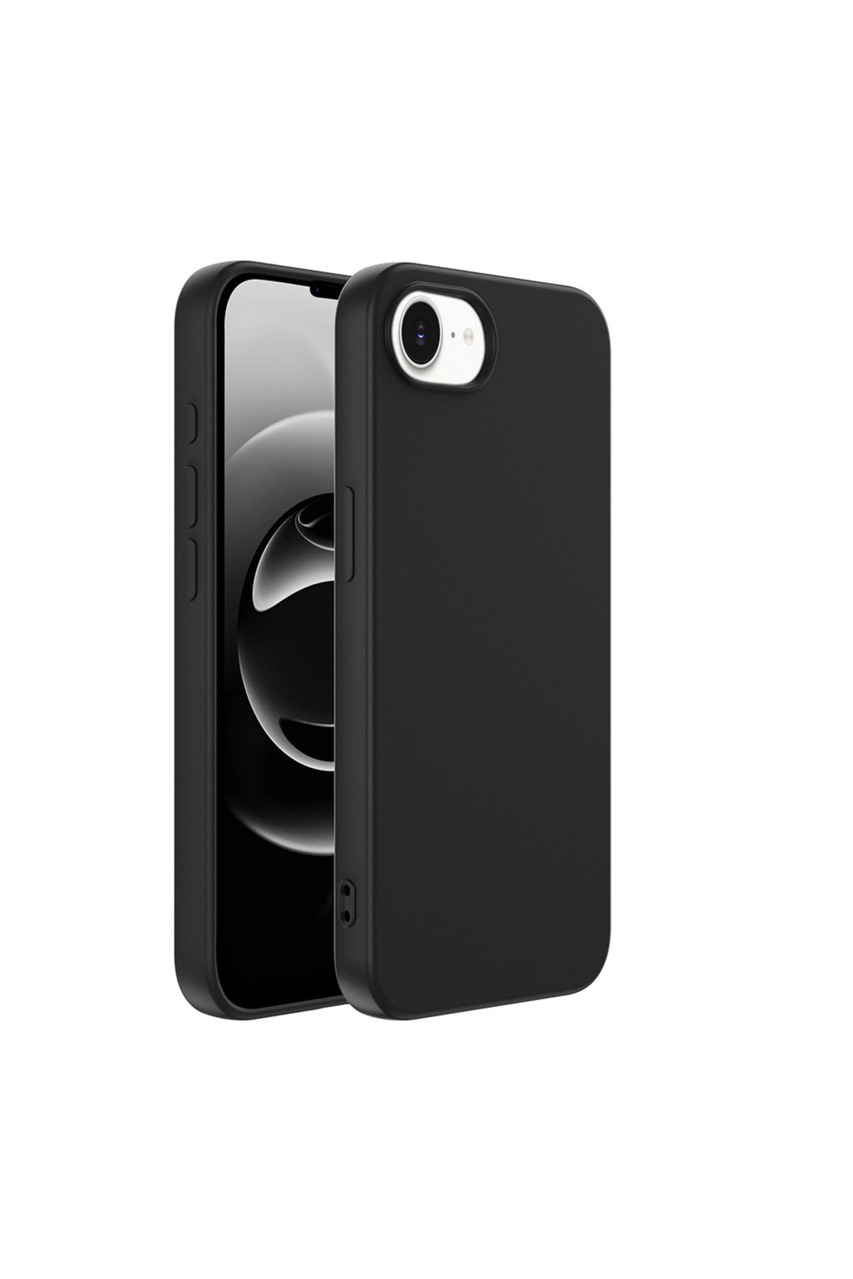 iPhone 16E Kılıf NVTH Mara Lansman Kapak - Siyah