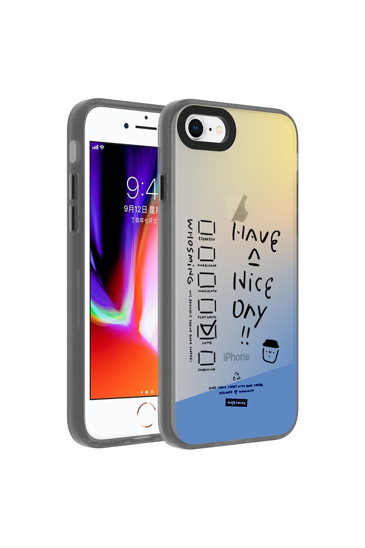 iPhone 8 Kılıf Desenli NVTH Dragon Sert Kapak - Have