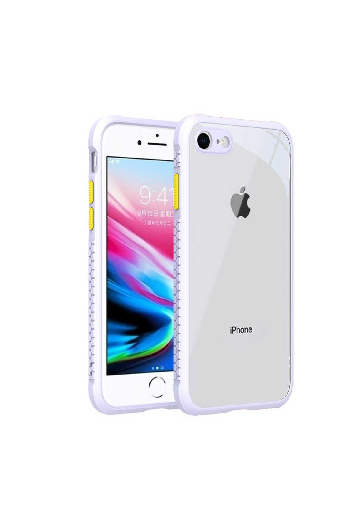 iPhone SE 2022 Uyumlu NVTH Kaff Kılıf-Mor