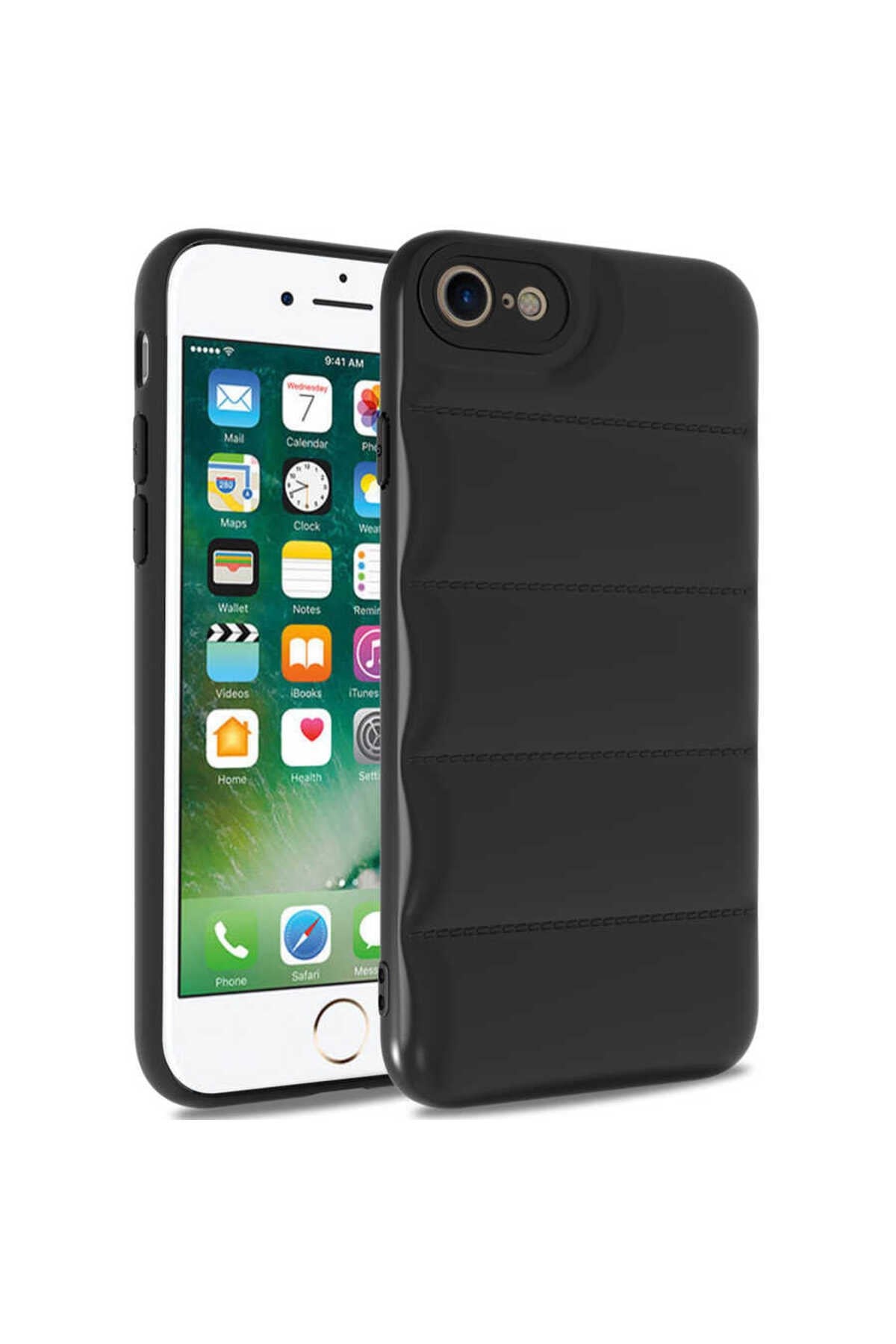 iPhone SE 2022 Uyumlu NVTH Kasis Kılıf-Siyah