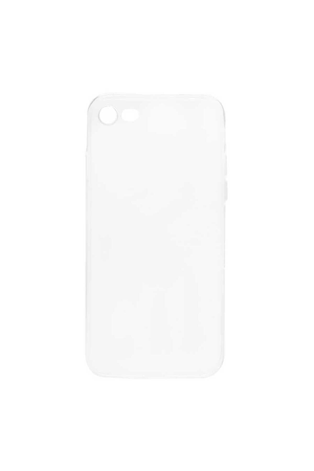 iPhone SE 2022 Uyumlu NVTH Süper Silikon Kılıf-Renksiz
