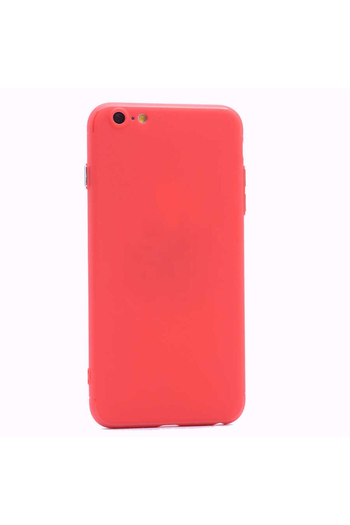 iPhone SE 2022 Uyumlu NVTH Time Magnet Silikon-Kırmızı
