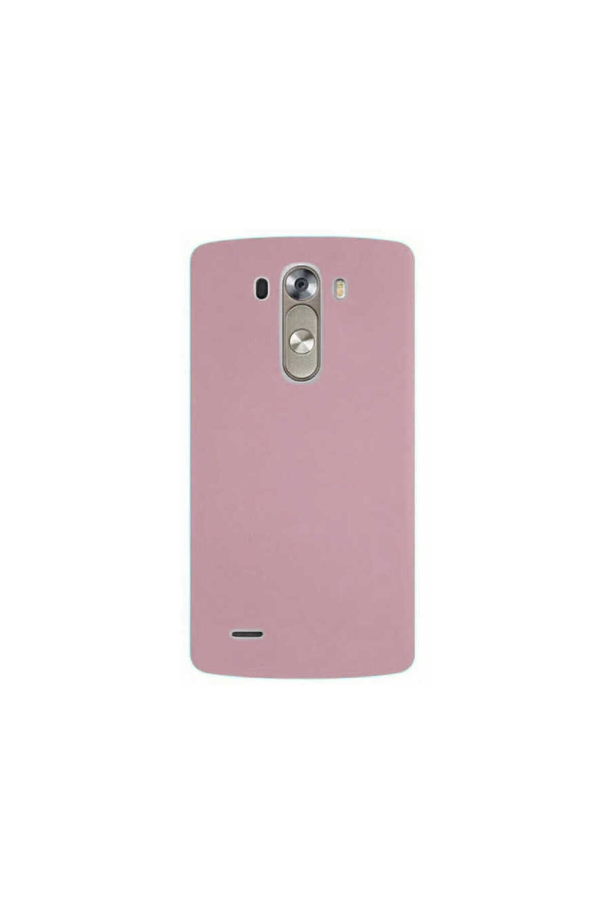 LG G3 Kılıf NVTH Premier Silikon Kapak - Rose Gold