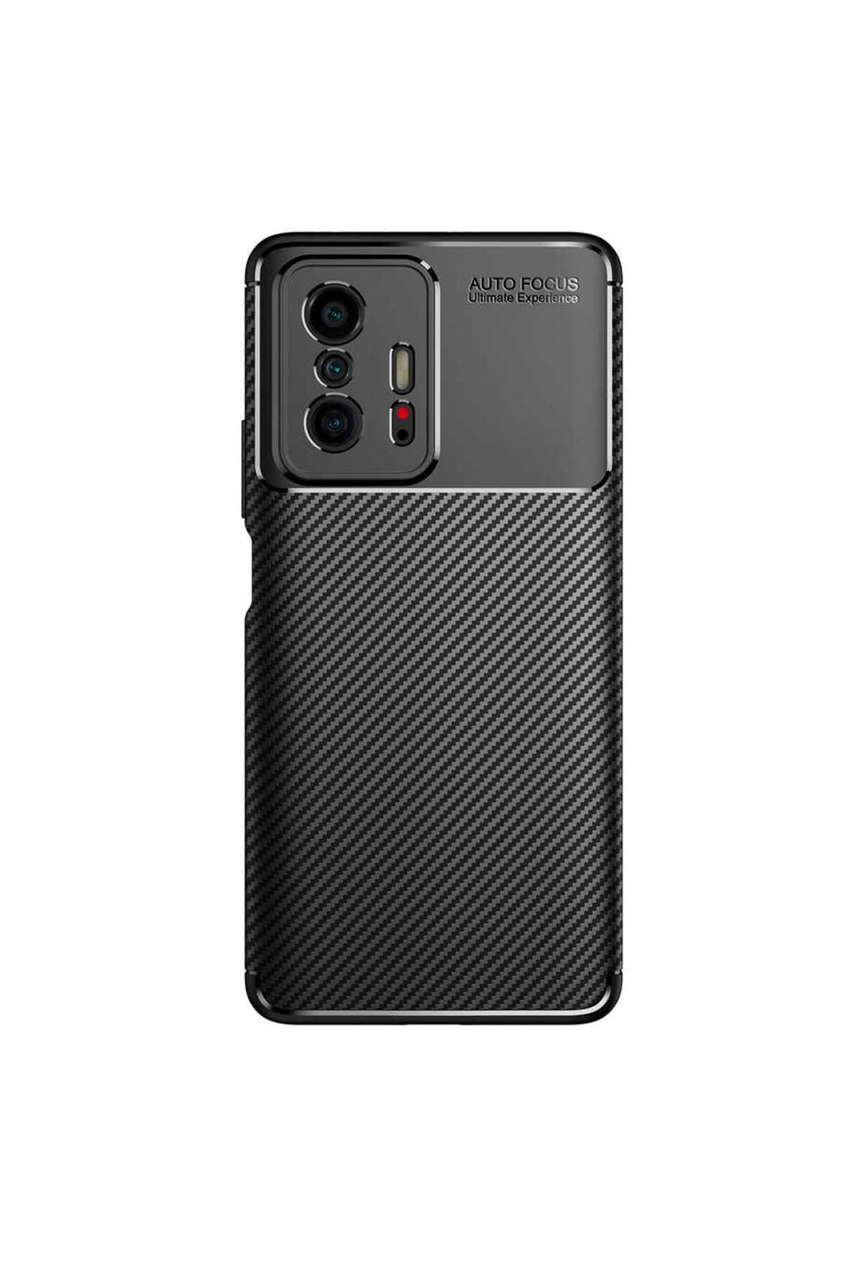 Mi 11T 5G Kılıf NVTH Negro Silikon Kapak - Siyah