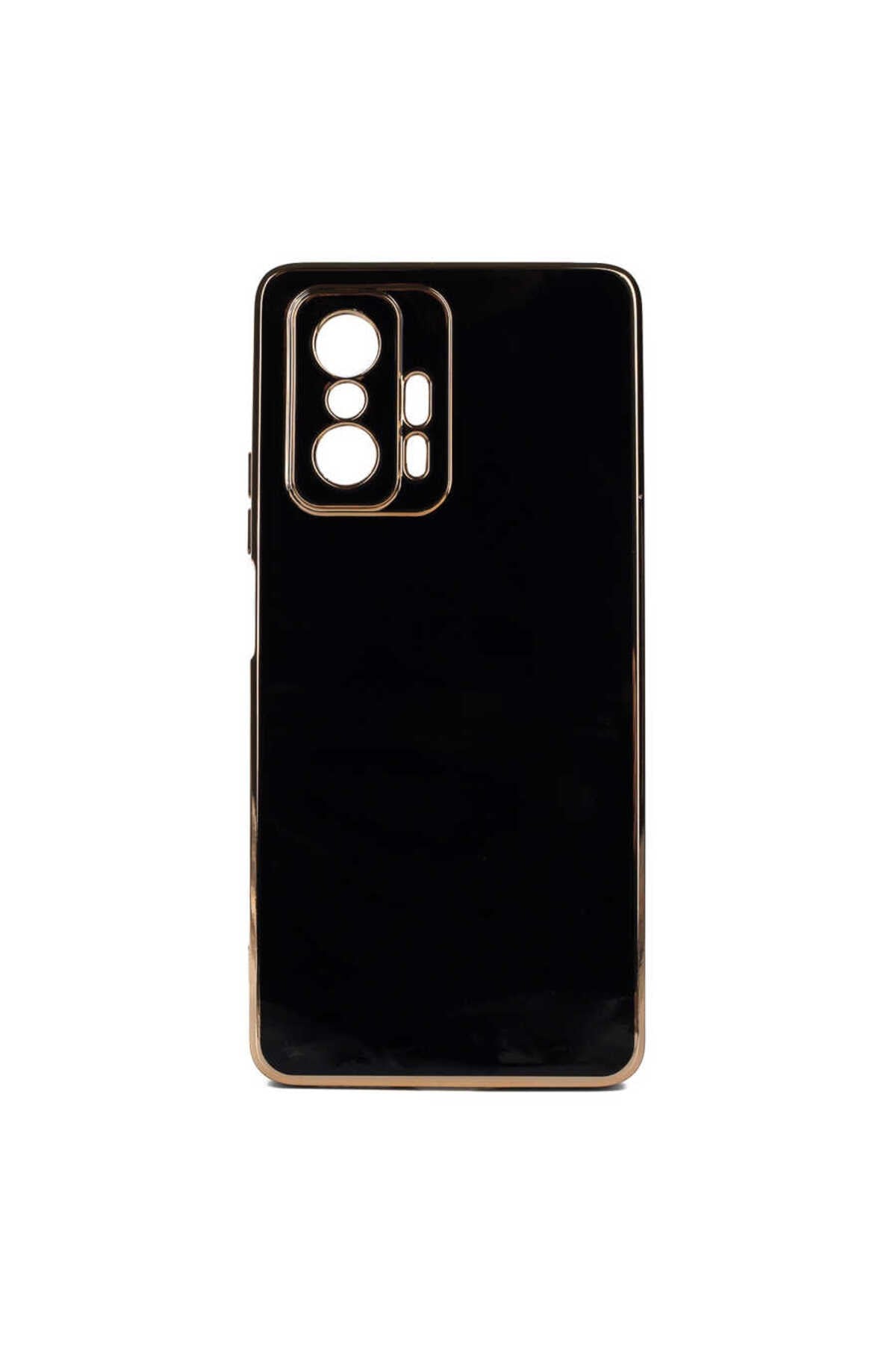 Mi 11T Pro 5G Kılıf NVTH Bark Kapak - Siyah