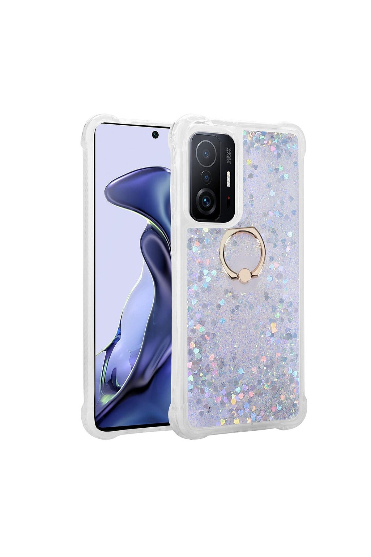 Mi 11T Pro 5G Kılıf NVTH Milce Kapak - Gümüş
