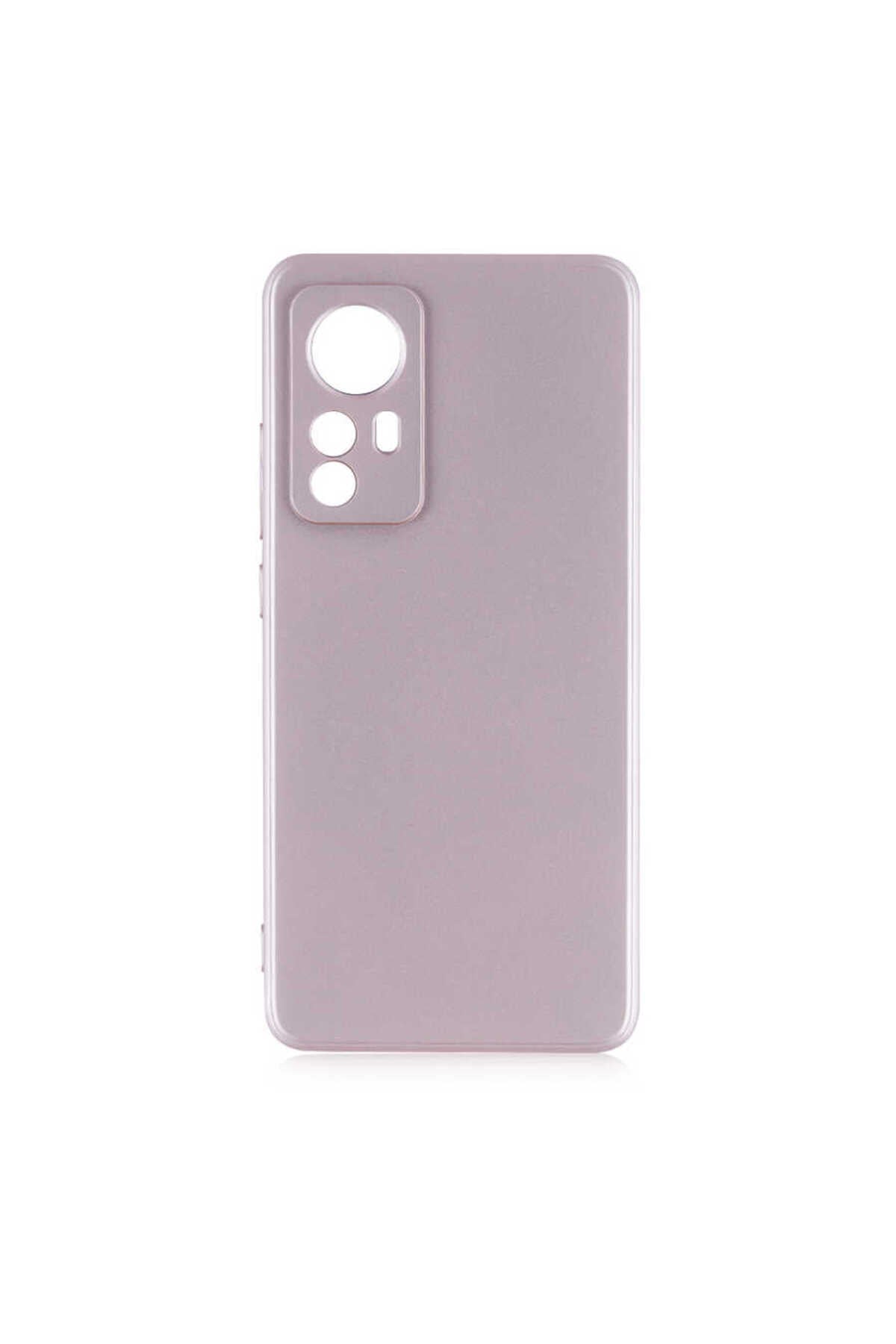 Mi 12 Kılıf NVTH Premier Silikon Kapak - Rose Gold