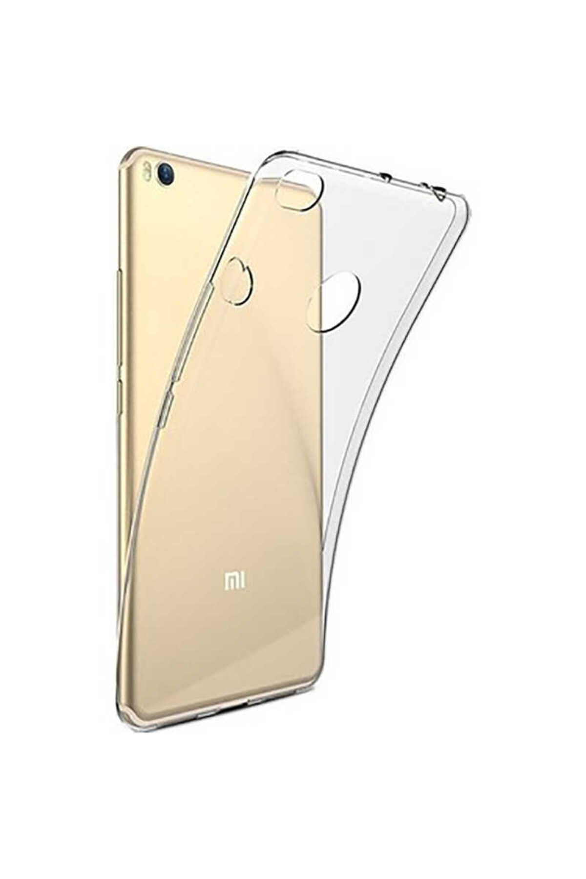 Mi Max 2 Kılıf NVTH Süper Silikon Kapak - Renksiz