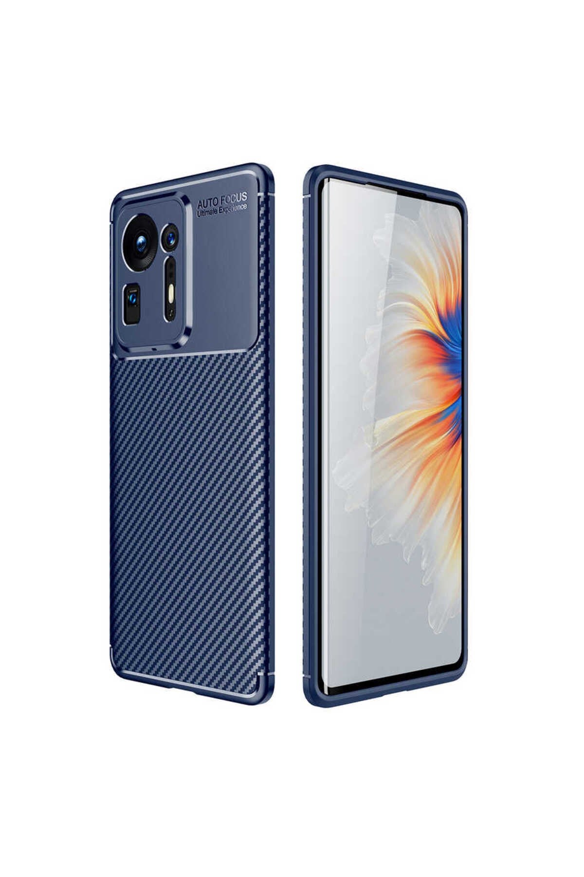 Mi Mix 4 Kılıf NVTH Negro Silikon Kapak - Lacivert