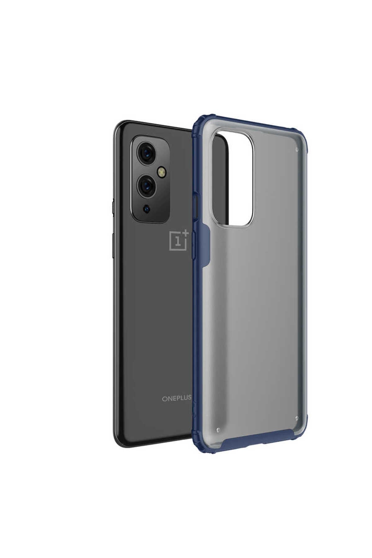 One Plus 9 Kılıf NVTH Volks Kapak - Lacivert