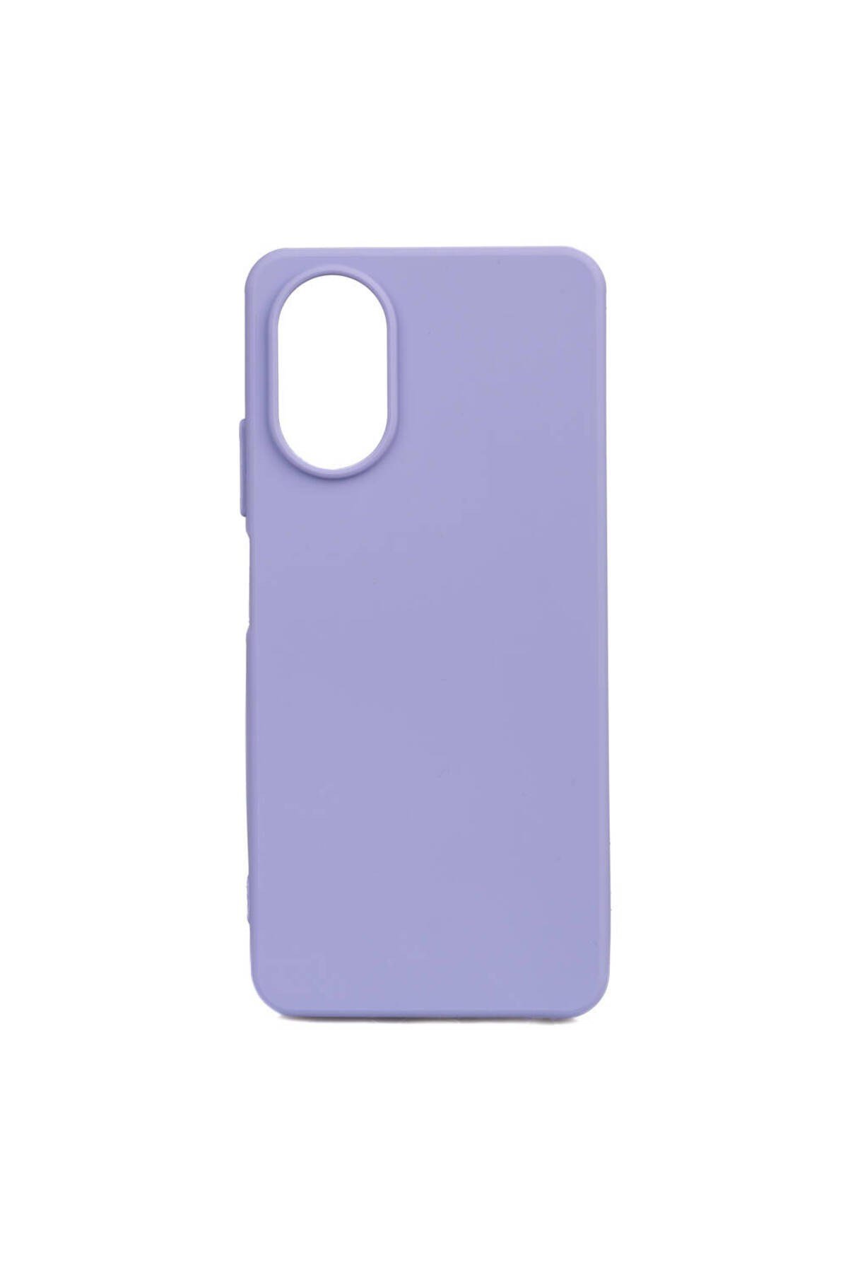 Oppo A38 Kılıf NVTH Biye Silikon-Lila