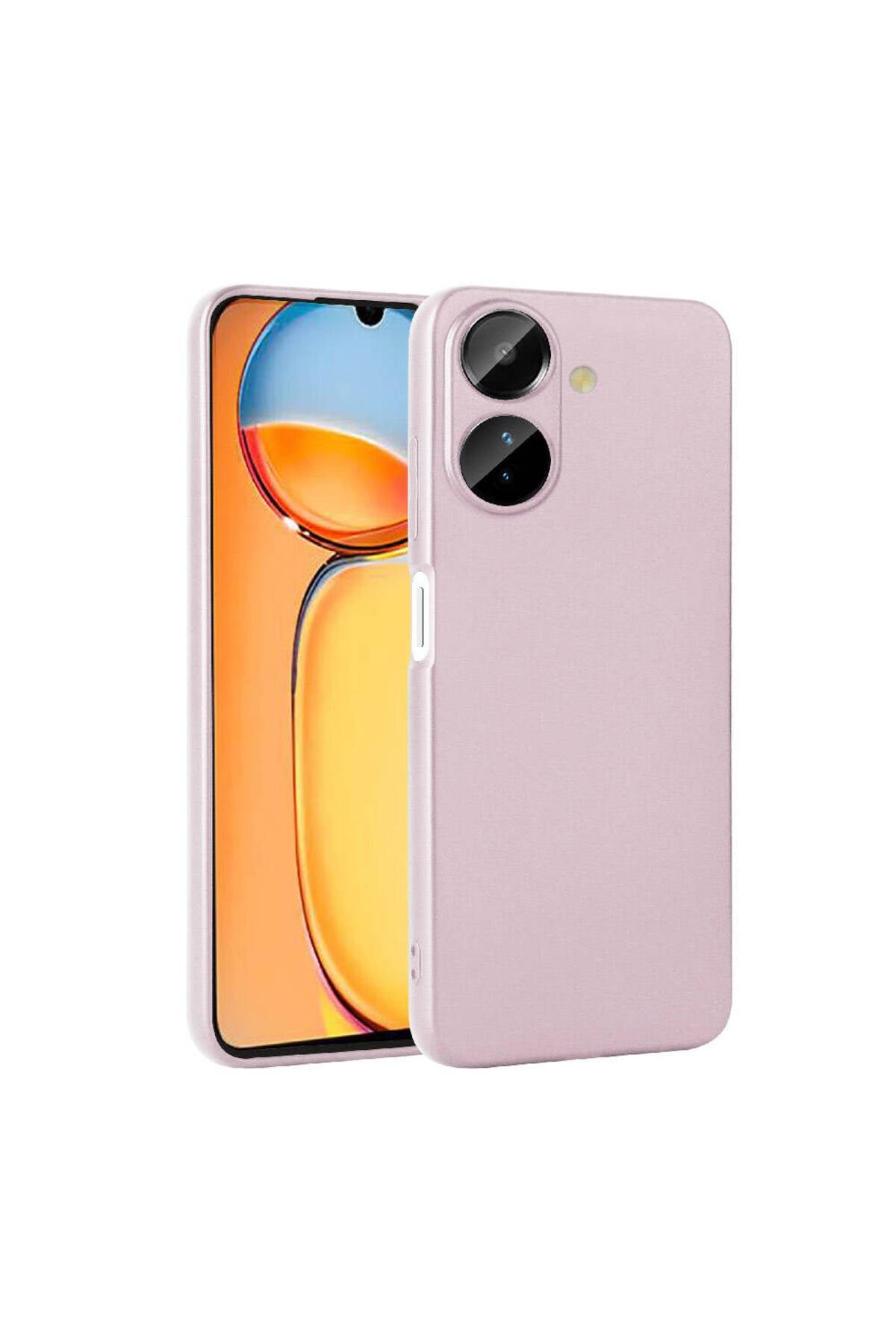 Poco C65 Kılıf NVTH Premier Silikon Kapak-Rose Gold