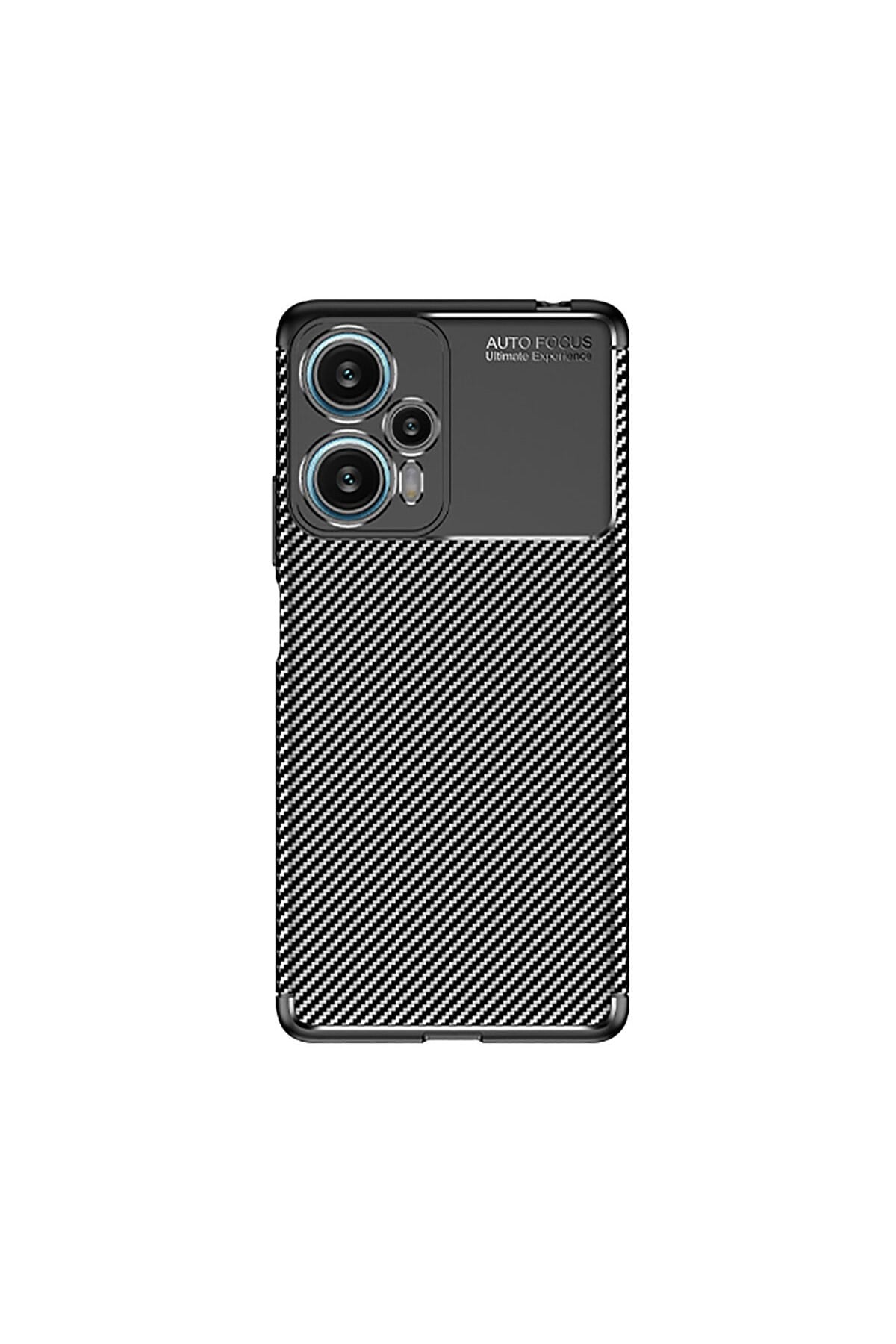 Poco F5 Kılıf NVTH Negro Silikon Kapak - Siyah