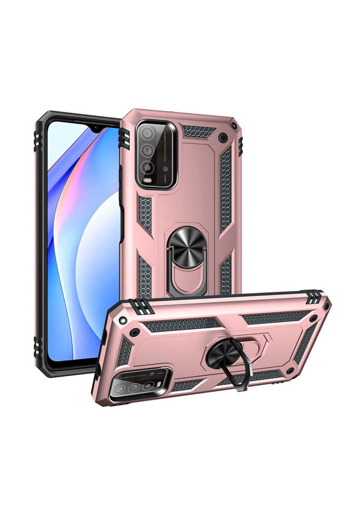 Poco M3 Kılıf NVTH Vega Kapak - Rose Gold
