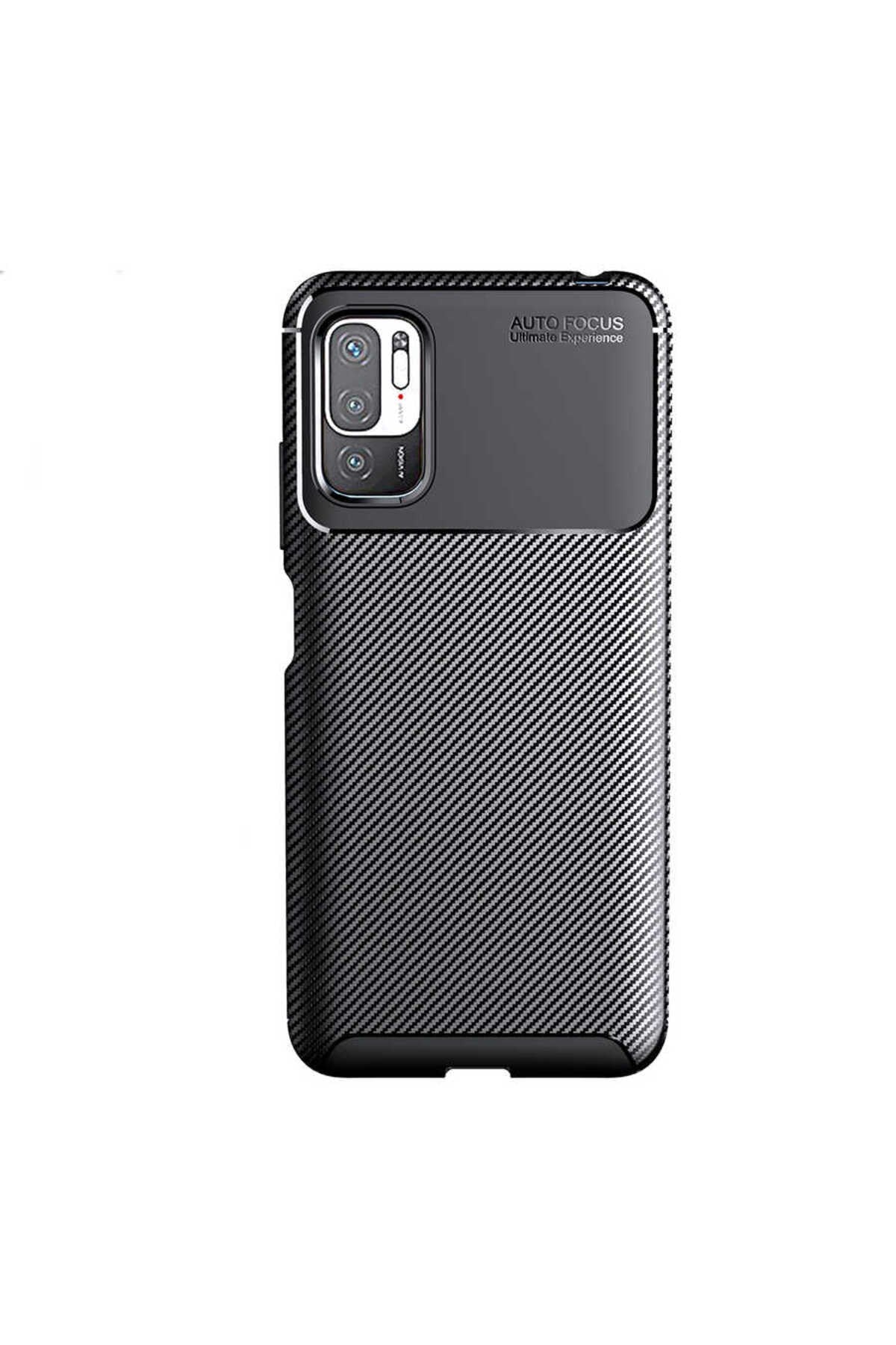 Poco M3 Pro Kılıf NVTH Negro Silikon Kapak - Siyah