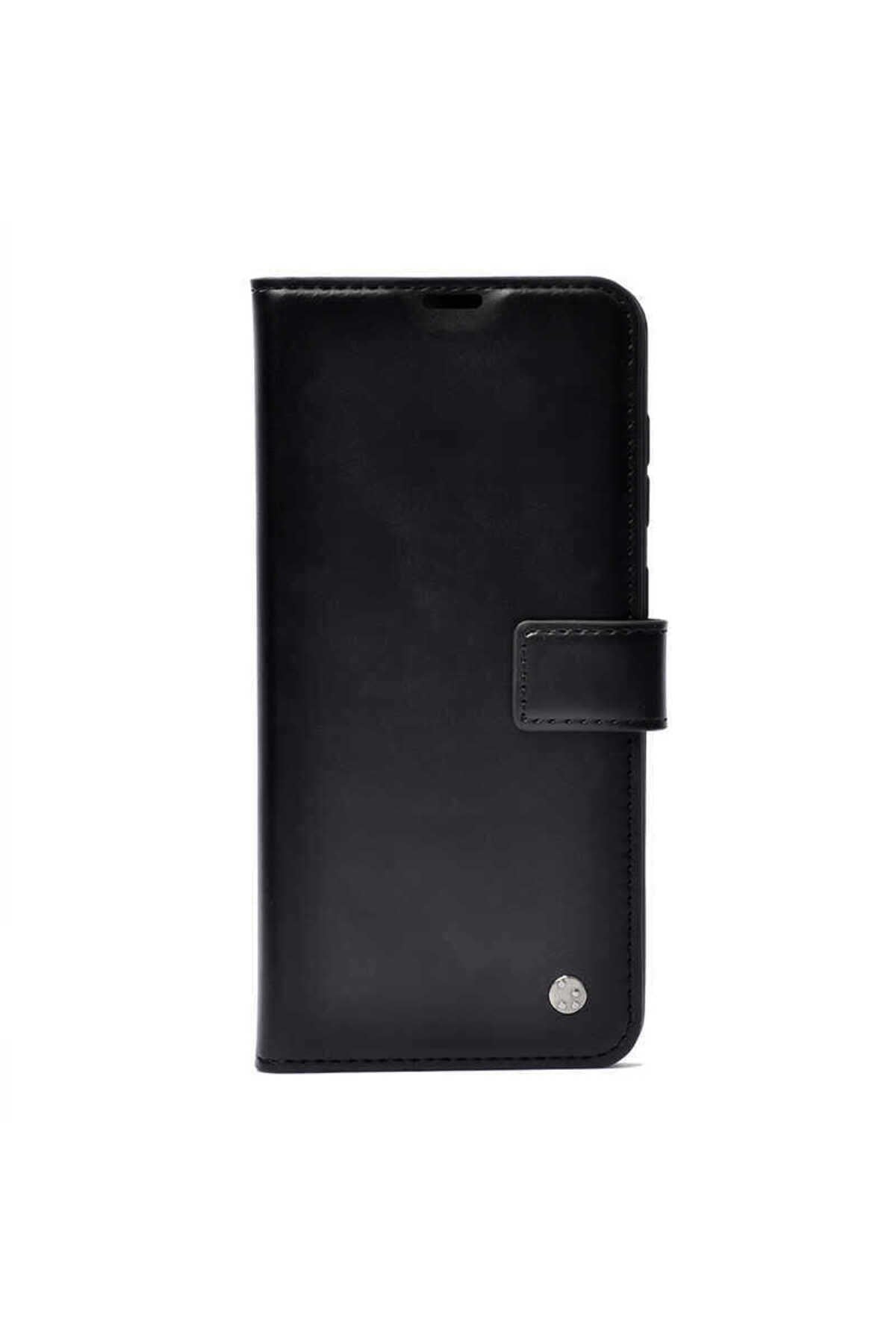 Poco X3 GT Kılıf NVTH Kar Deluxe Kapaklı Kılıf - Siyah