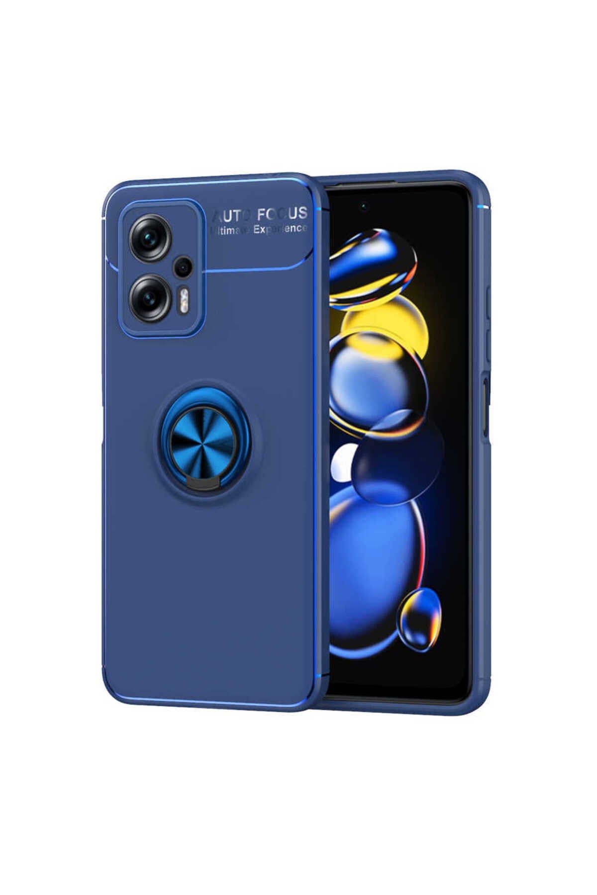 Poco X4 GT Kılıf NVTH Ravel Silikon Kapak - Mavi