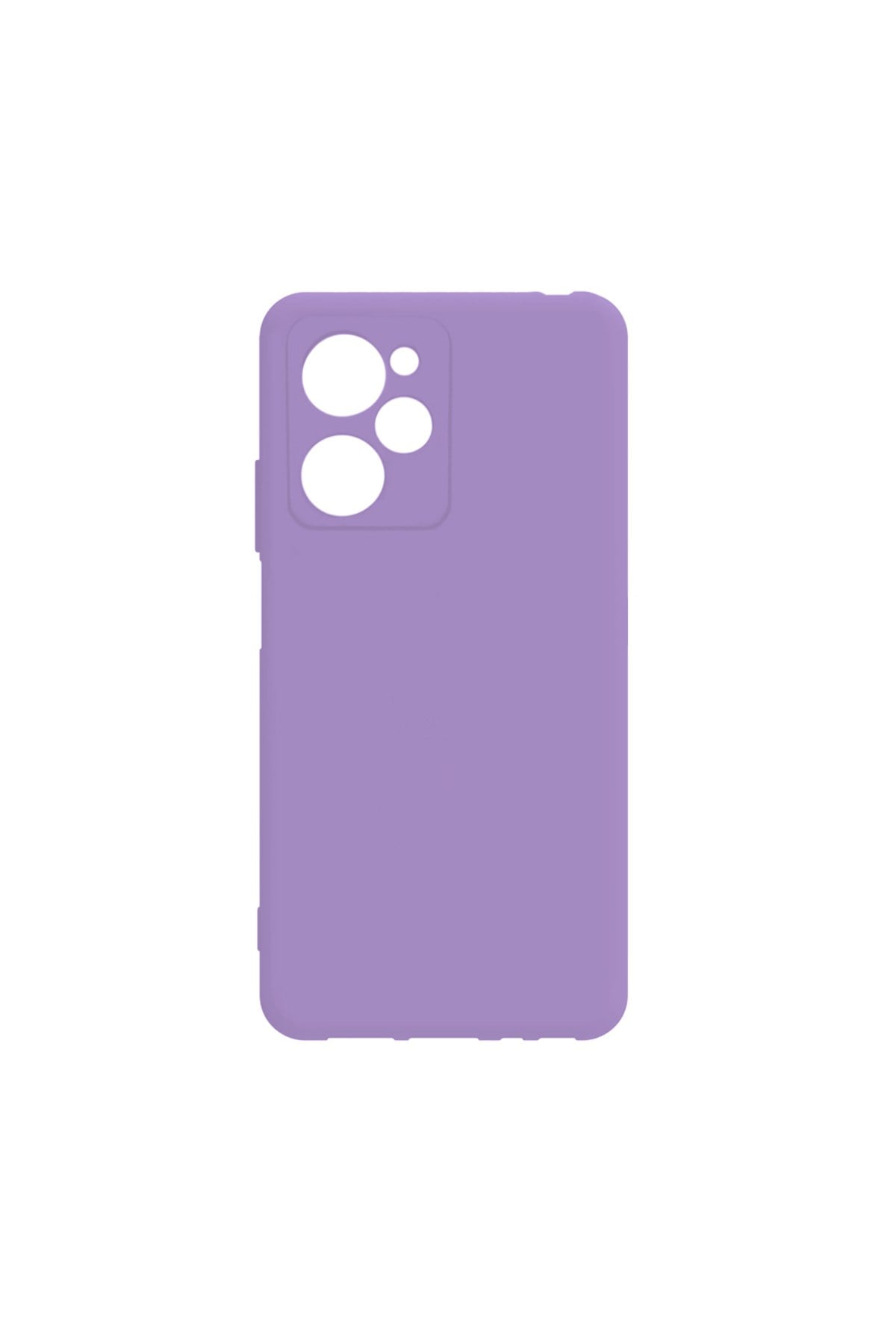 Poco X5 Pro Kılıf NVTH Biye Silikon - Lila