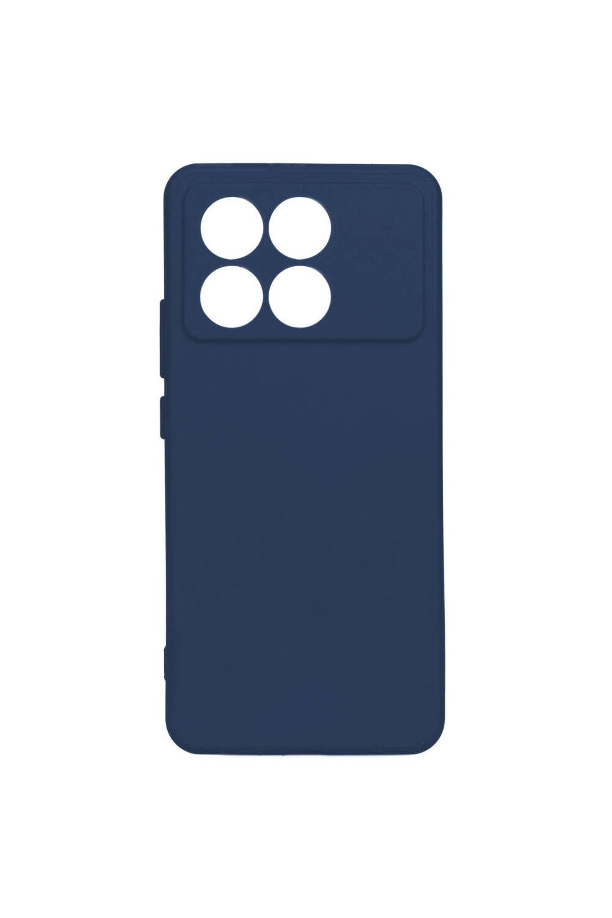 Poco X6 Pro Kılıf NVTH Biye Silikon - Lacivert