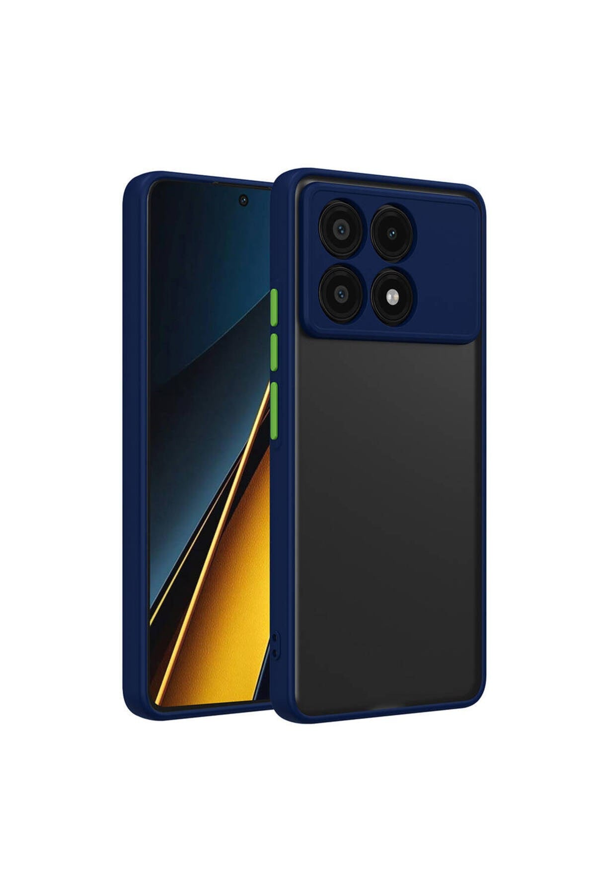 Poco X6 Pro Kılıf NVTH Hux Kapak-Lacivert