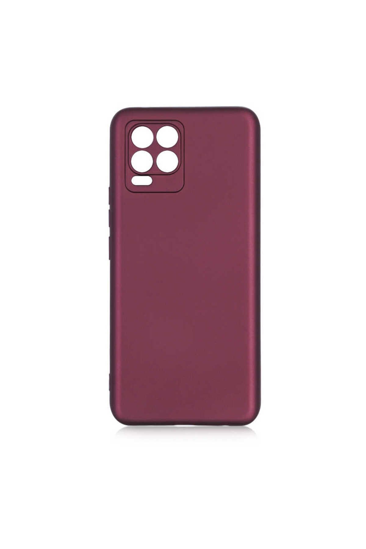 Realme 8 Pro Kılıf NVTH Premier Silikon Kapak - Mürdüm