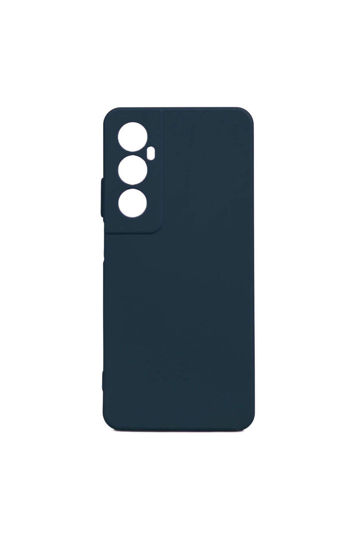 Realme C65 4G Kılıf NVTH Biye Silikon-Lacivert