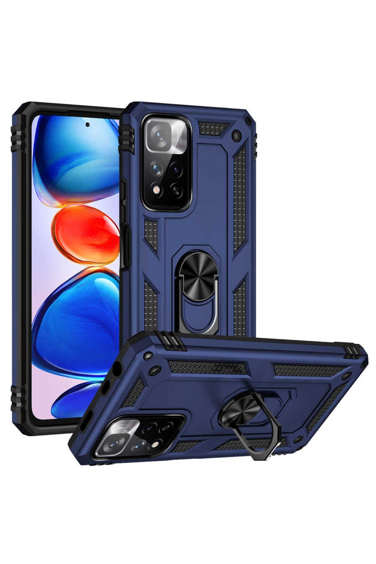 Redmi Note 11 Pro Plus 5G Kılıf NVTH Vega Kapak - Mavi