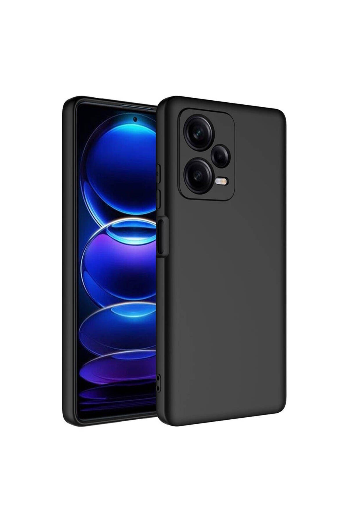 Redmi Note 12 Pro Plus 5G Kılıf NVTH Mara Lansman Kapak - Siyah