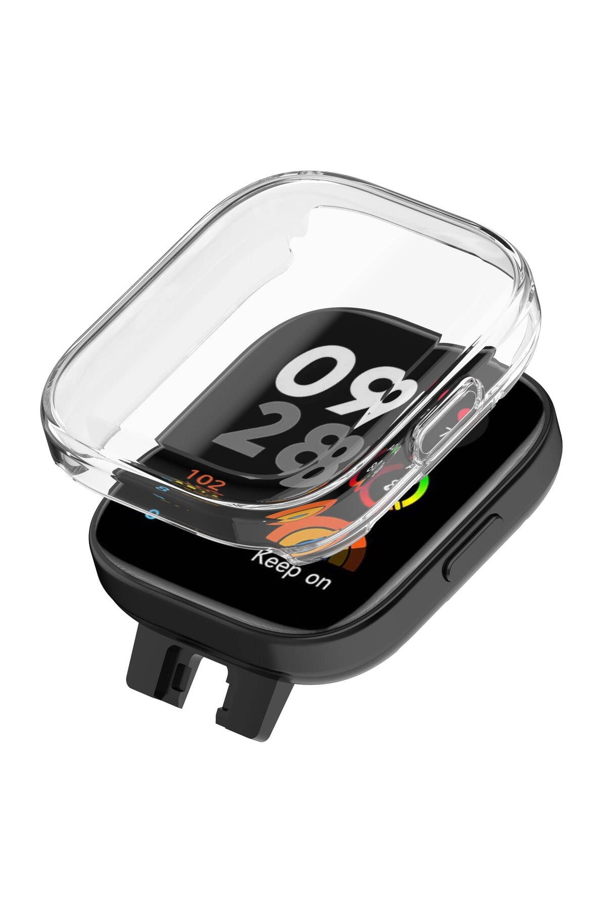 Redmi Watch 3 360 Derece Korumalı Kasa ve Ekran Koruyucu NVTH Watch Gard 30 - Renksiz