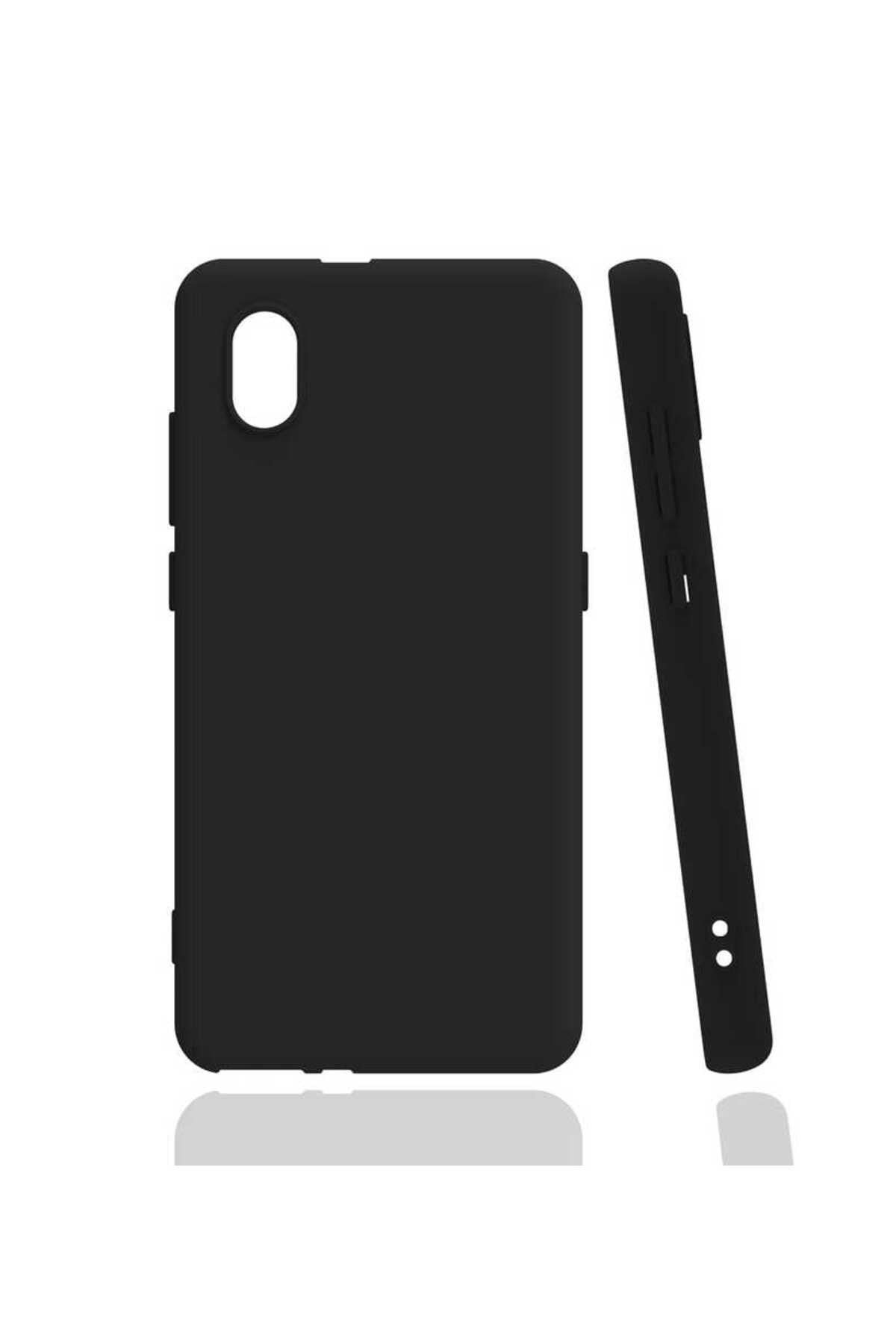 TCL L7 Kılıf NVTH Biye Silikon - Siyah