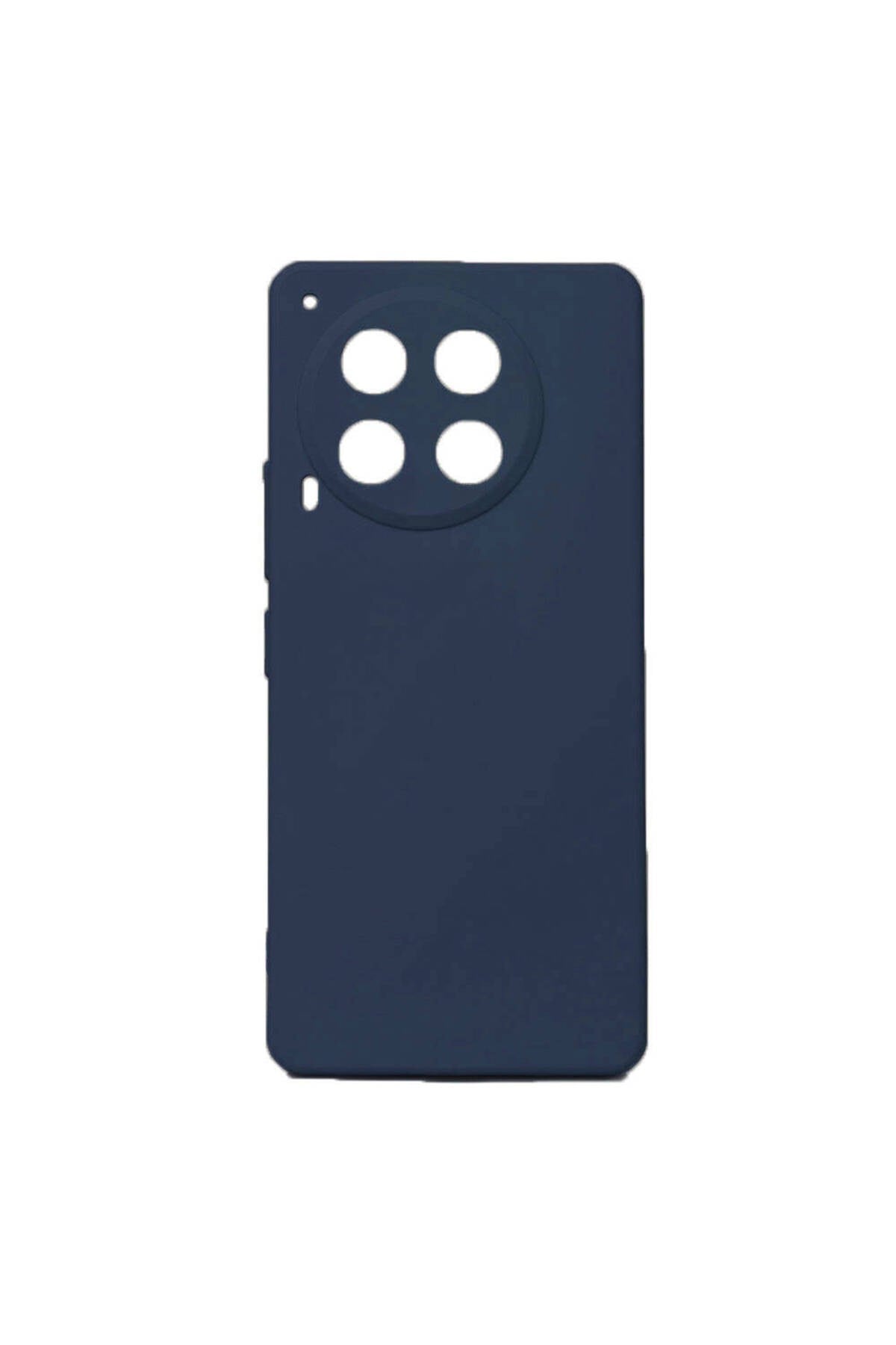 Tecno Camon 30 Kılıf NVTH Biye Silikon - Lacivert