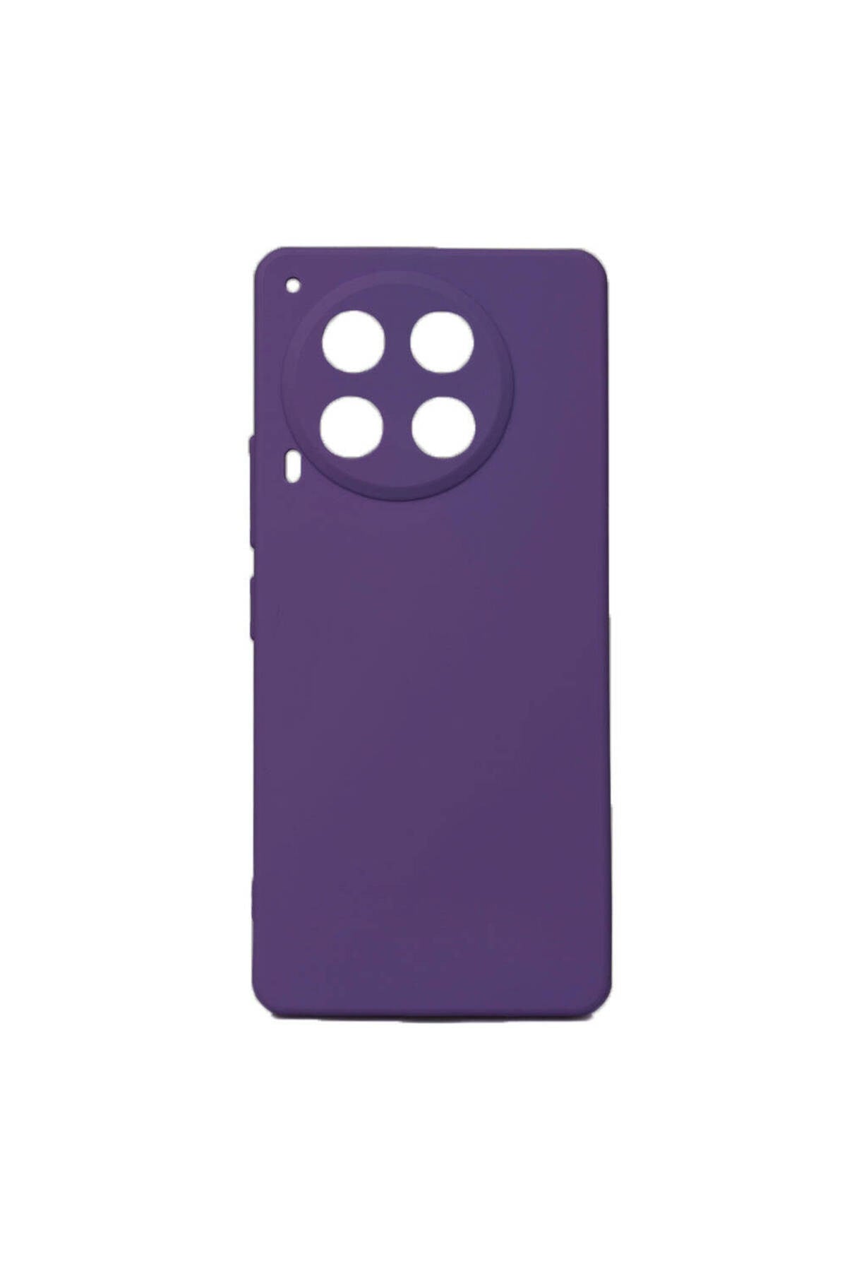 Tecno Camon 30 Kılıf NVTH Biye Silikon - Mor