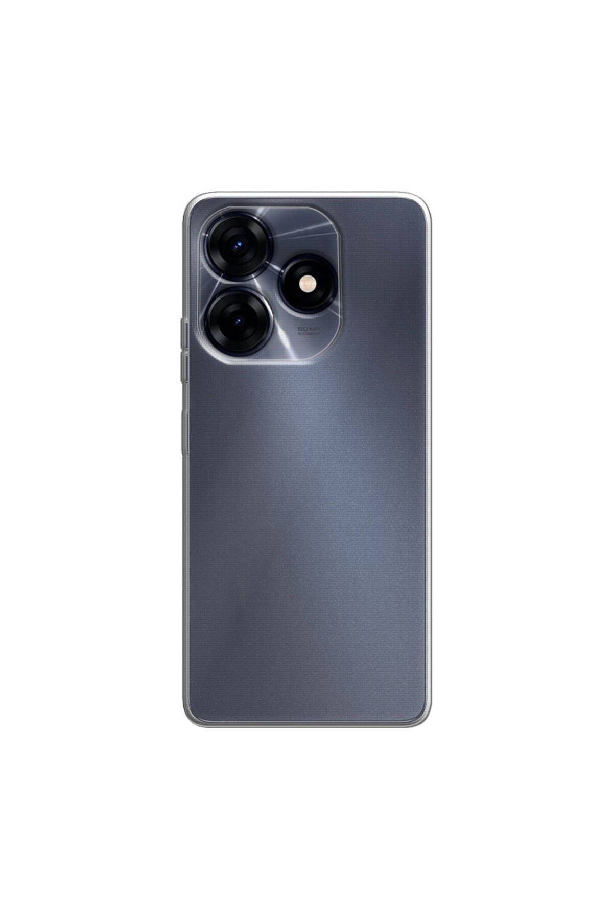 Tecno Spark 10C Kılıf NVTH Süper Silikon Kapak - Renksiz