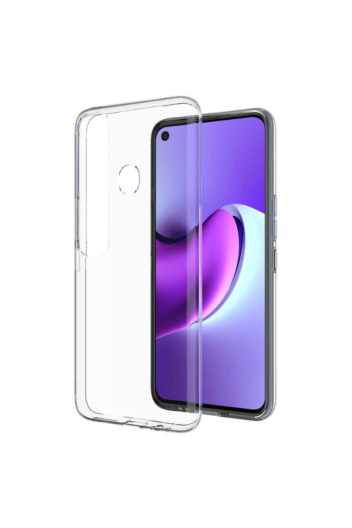 Tecno Spark 7 Pro Kılıf NVTH Süper Silikon Kapak - Renksiz
