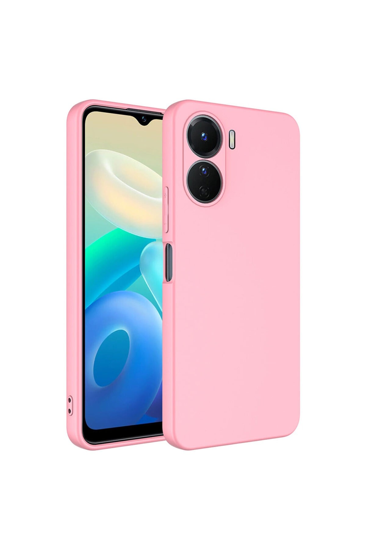 Vivo Y16 Kılıf NVTH Mara Lansman Kapak - Pembe