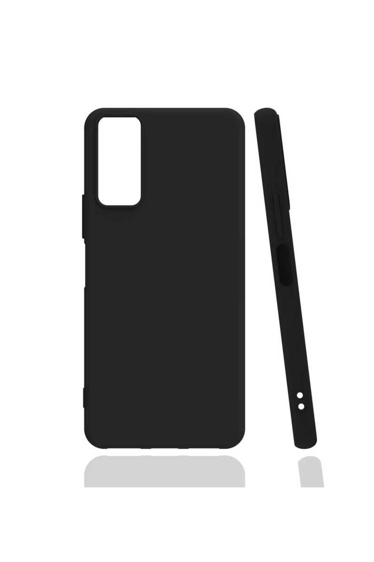 Vivo Y20 Kılıf NVTH Biye Silikon - Siyah
