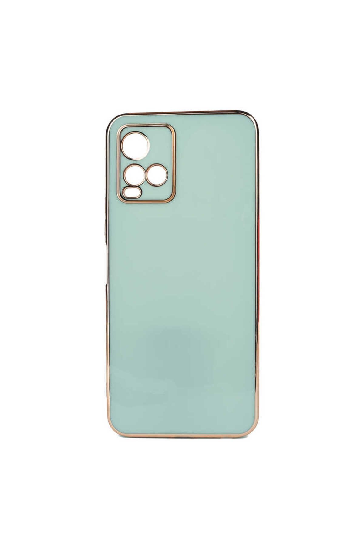 Vivo Y32 Kılıf NVTH Bark Kapak - Açık Yeşil