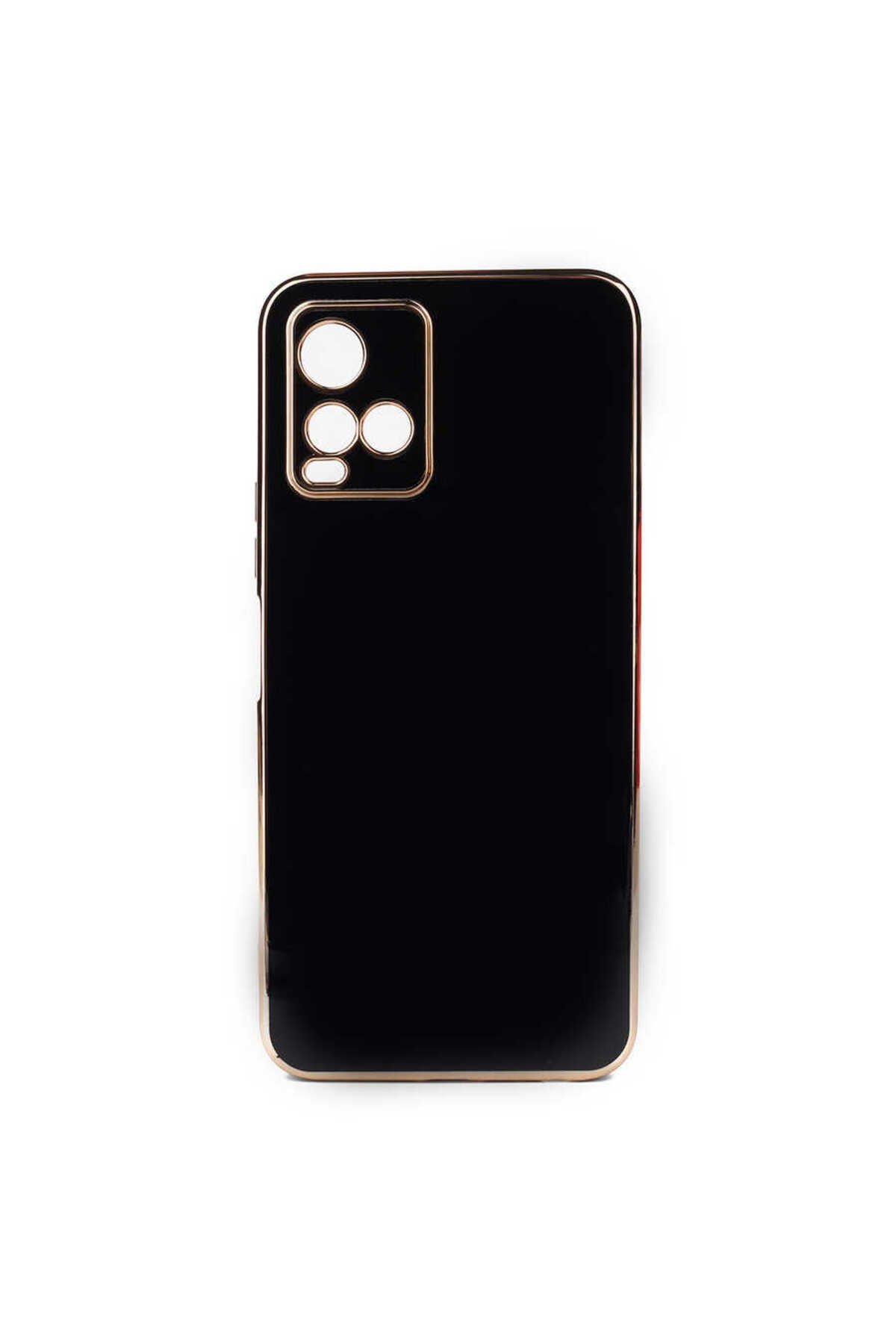 Vivo Y32 Kılıf NVTH Bark Kapak - Siyah