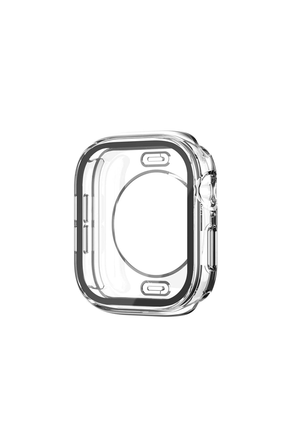 Watch 10 42mm 360 Derece Korumalı Kasa ve Ekran Koruyucu NVTH Watch Gard 12 - Şeffaf